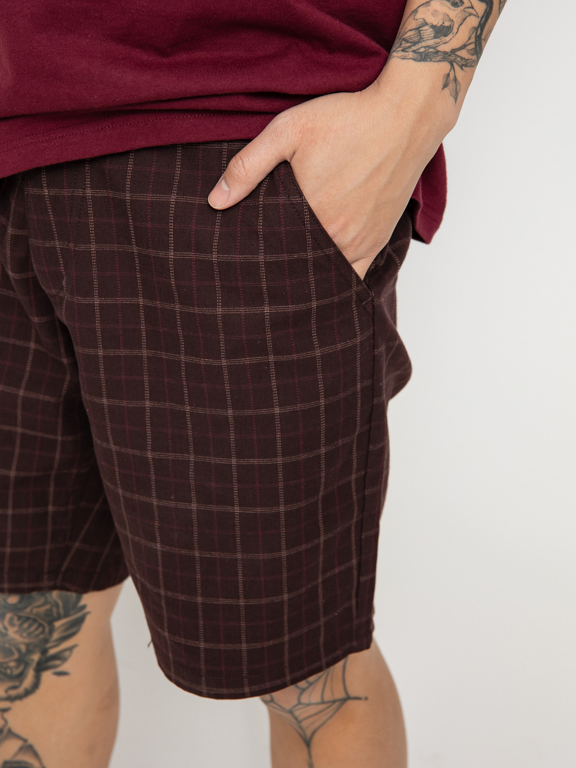 Kraťasy Brixton Choice Chino (fudge)