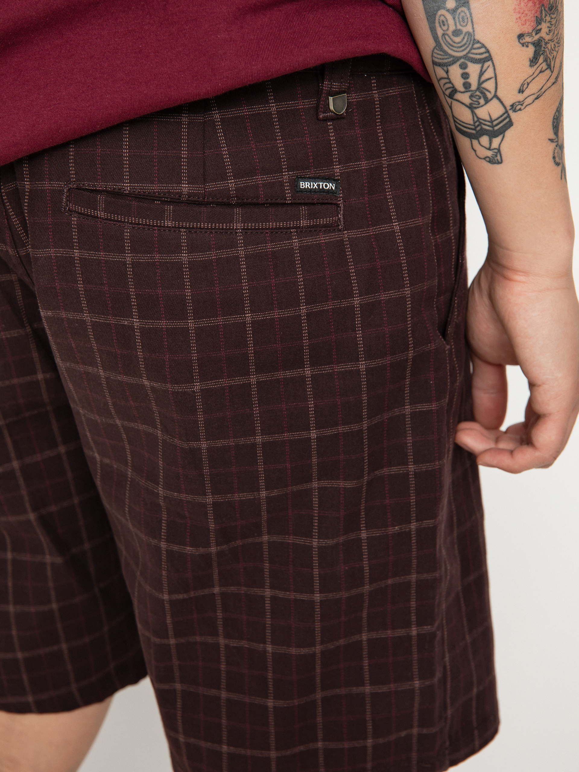 Kraťasy Brixton Choice Chino (fudge)