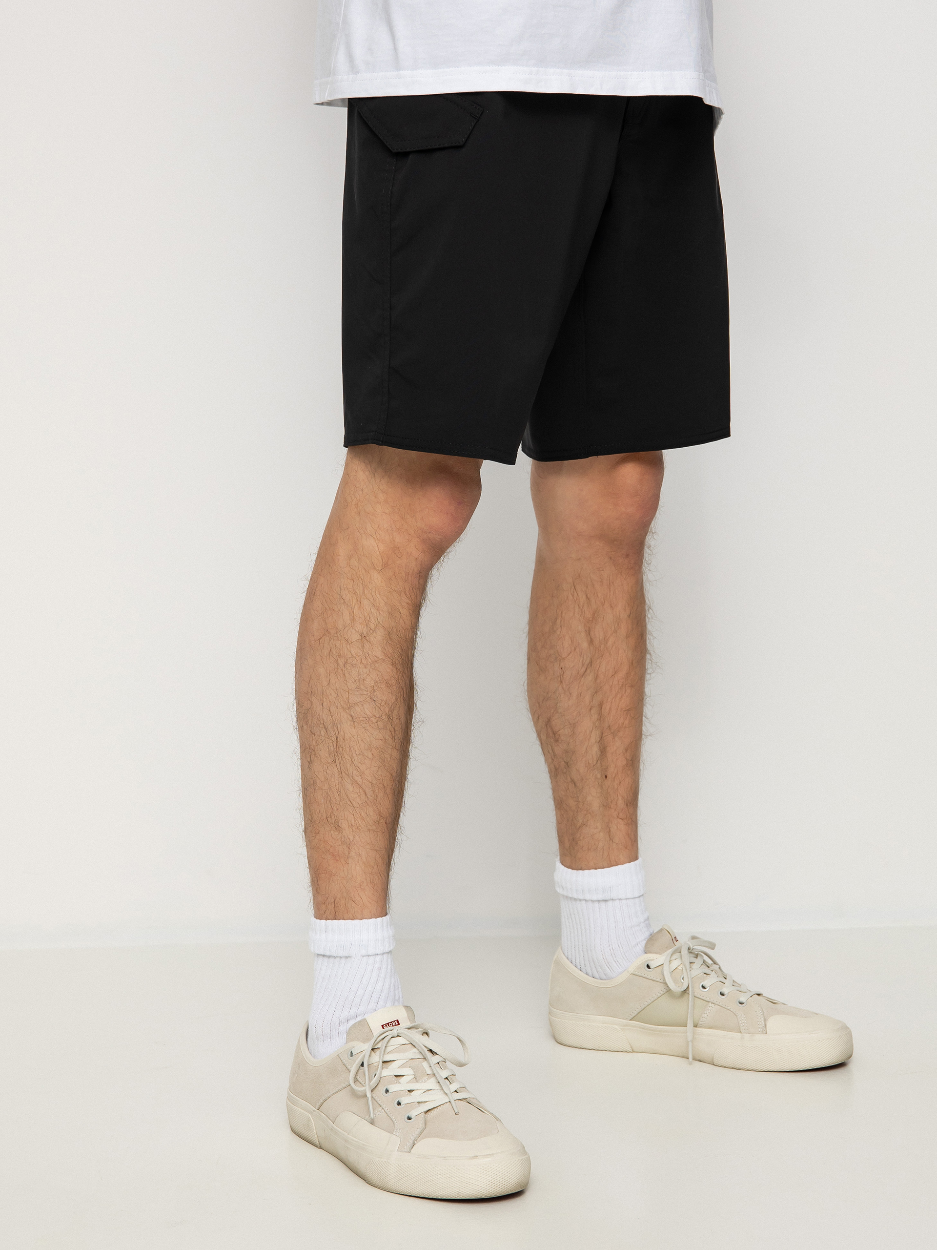 Plážové kraťasy Volcom Lido Solid Mod 20 (black)