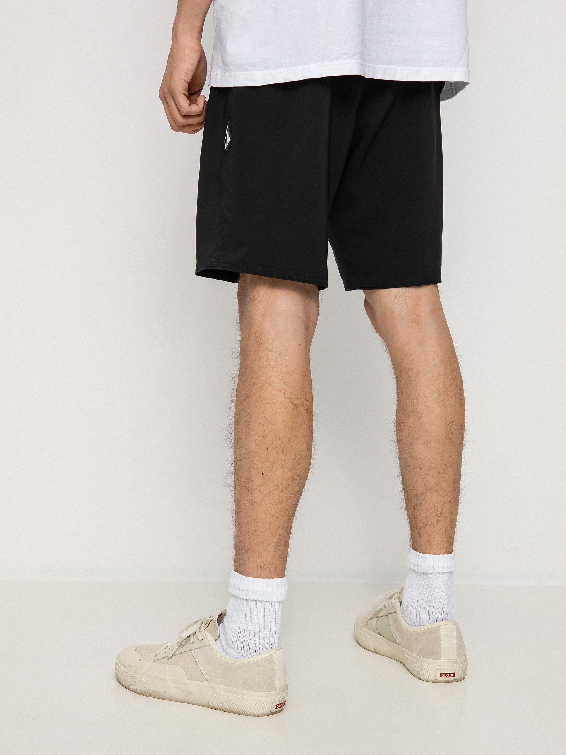 Plážové kraťasy Volcom Lido Solid Mod 20 (black)