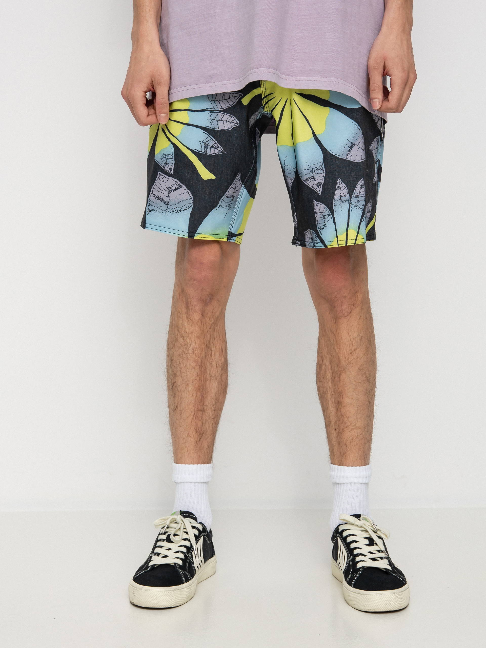 Plu00e1u017eovu00e9 krau0165asy Volcom Sunder Stoney 19 (black)