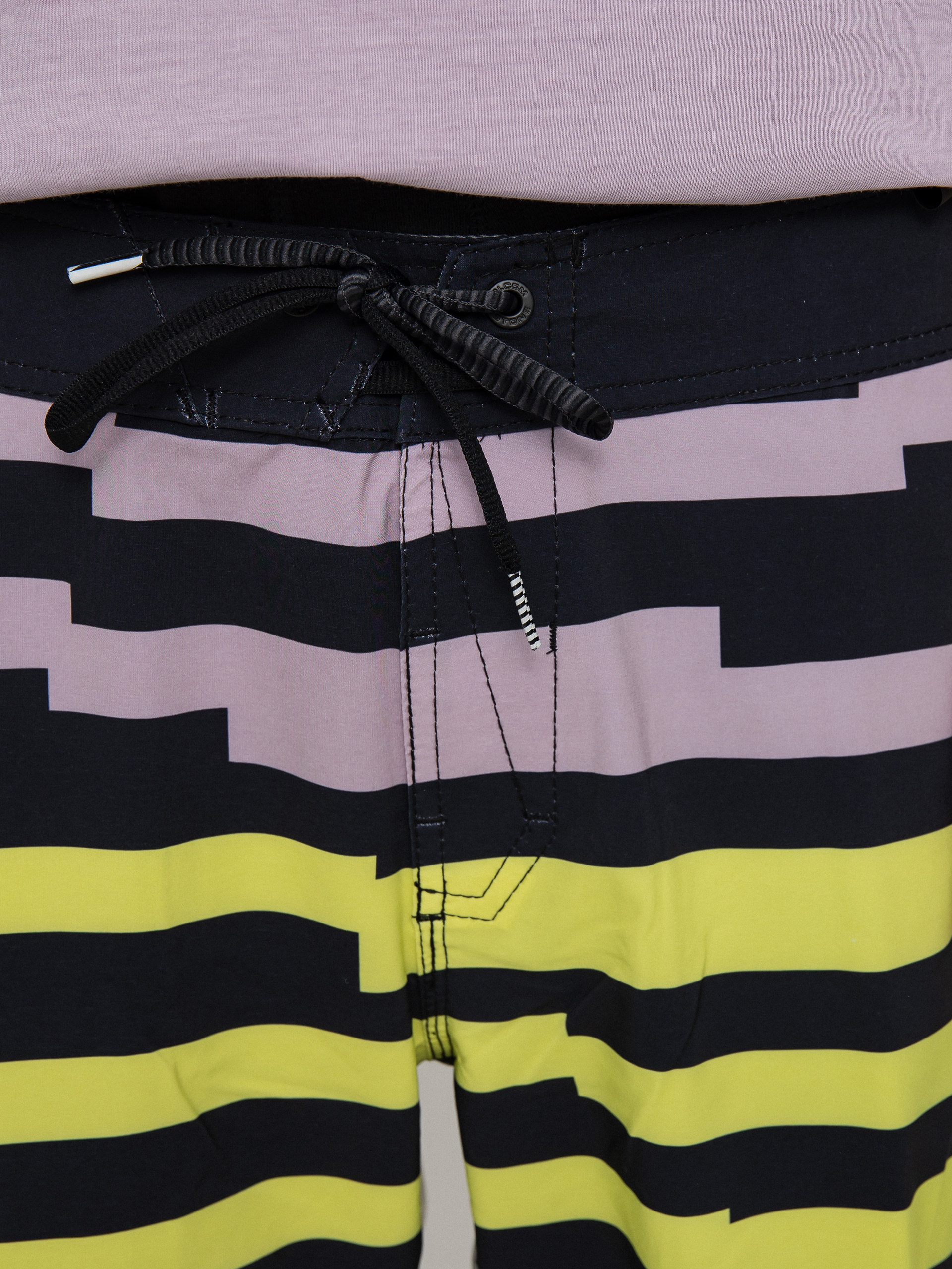 Plážové kraťasy Volcom Juxt Quarta Mod 20 (black)