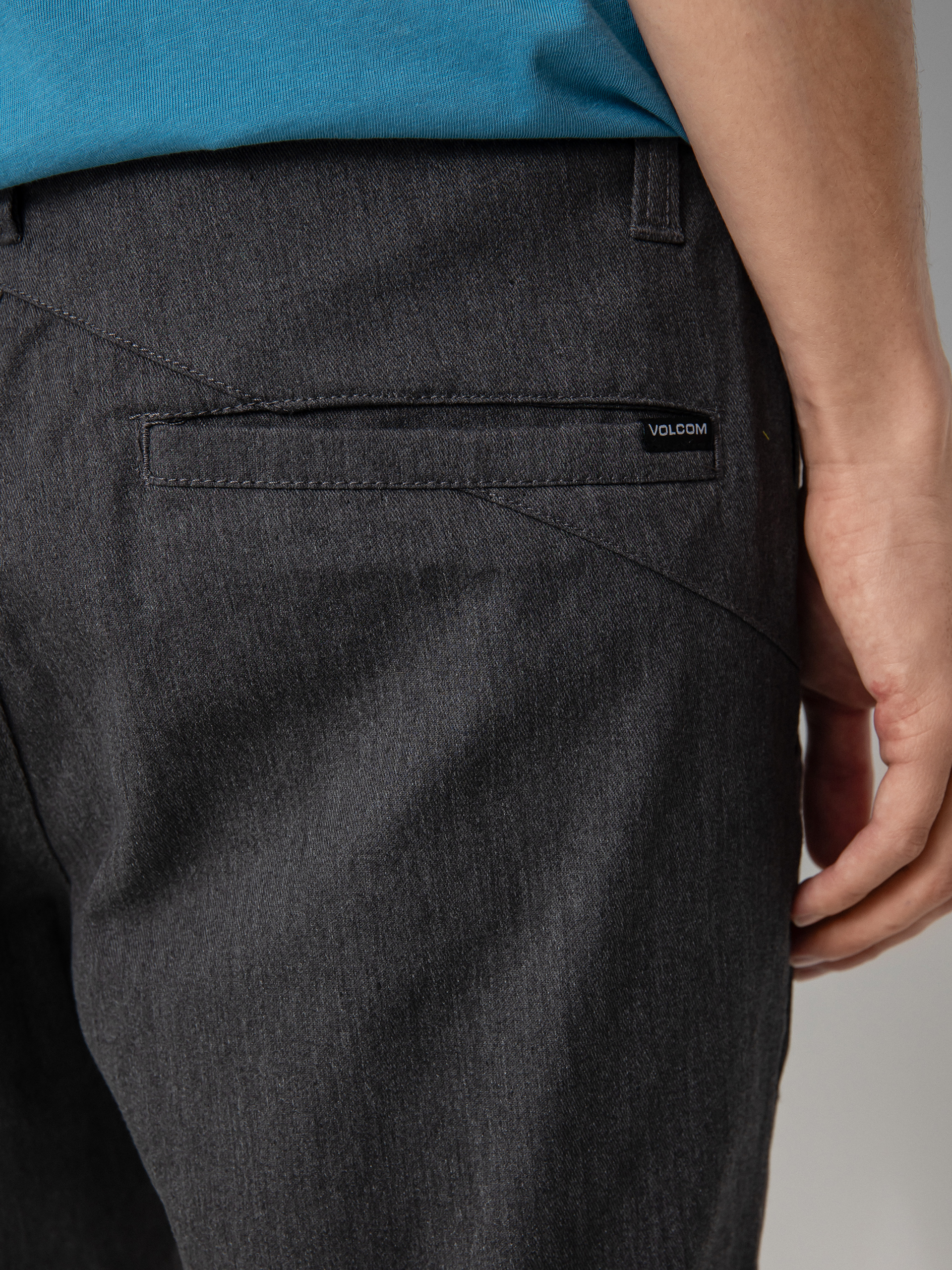 Kraťasy Volcom Frickin Mdrn Stch 19 (charcoal heather)