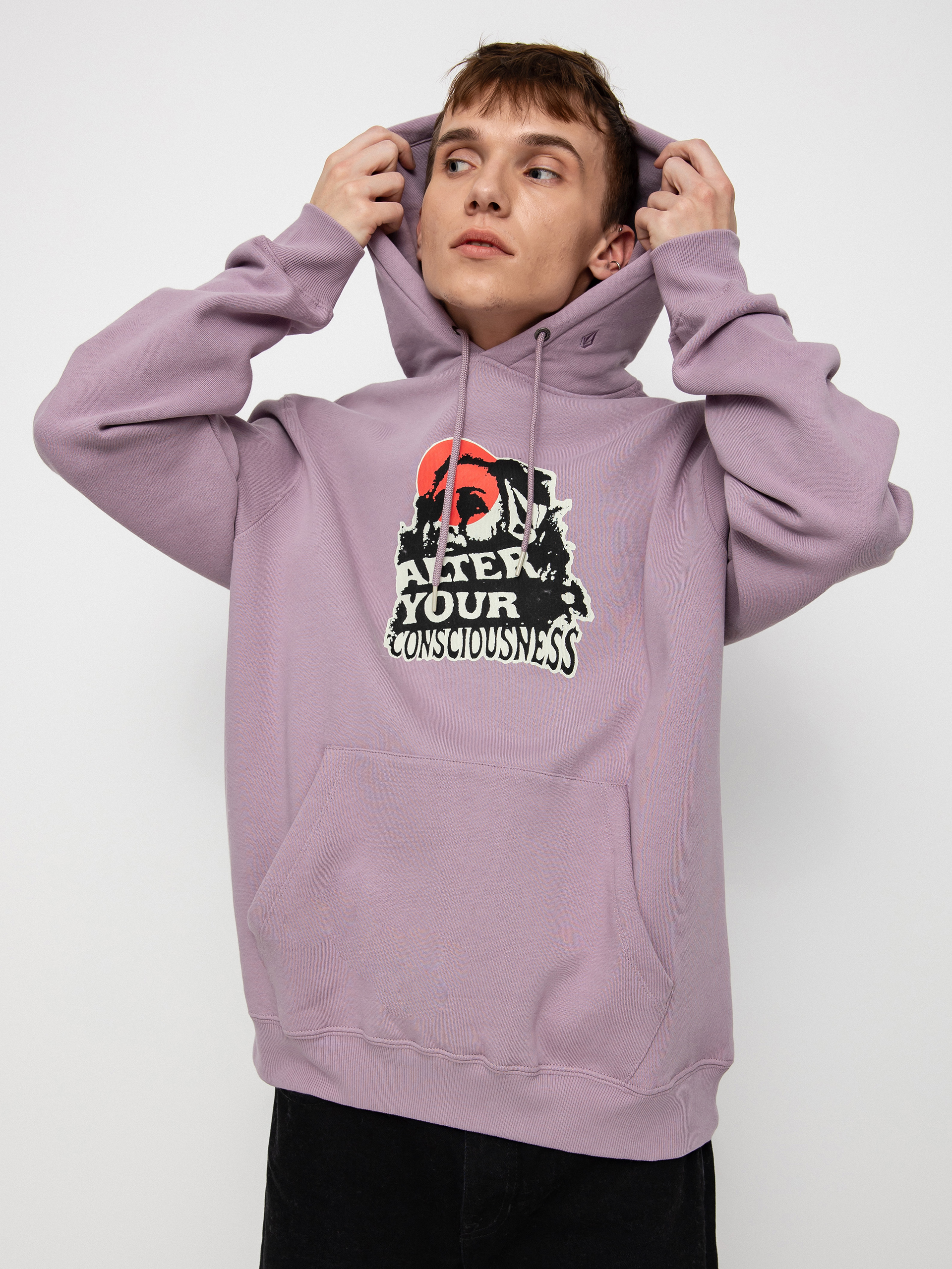 Mikina s kapucí Volcom Shockwave HD (nirvana)