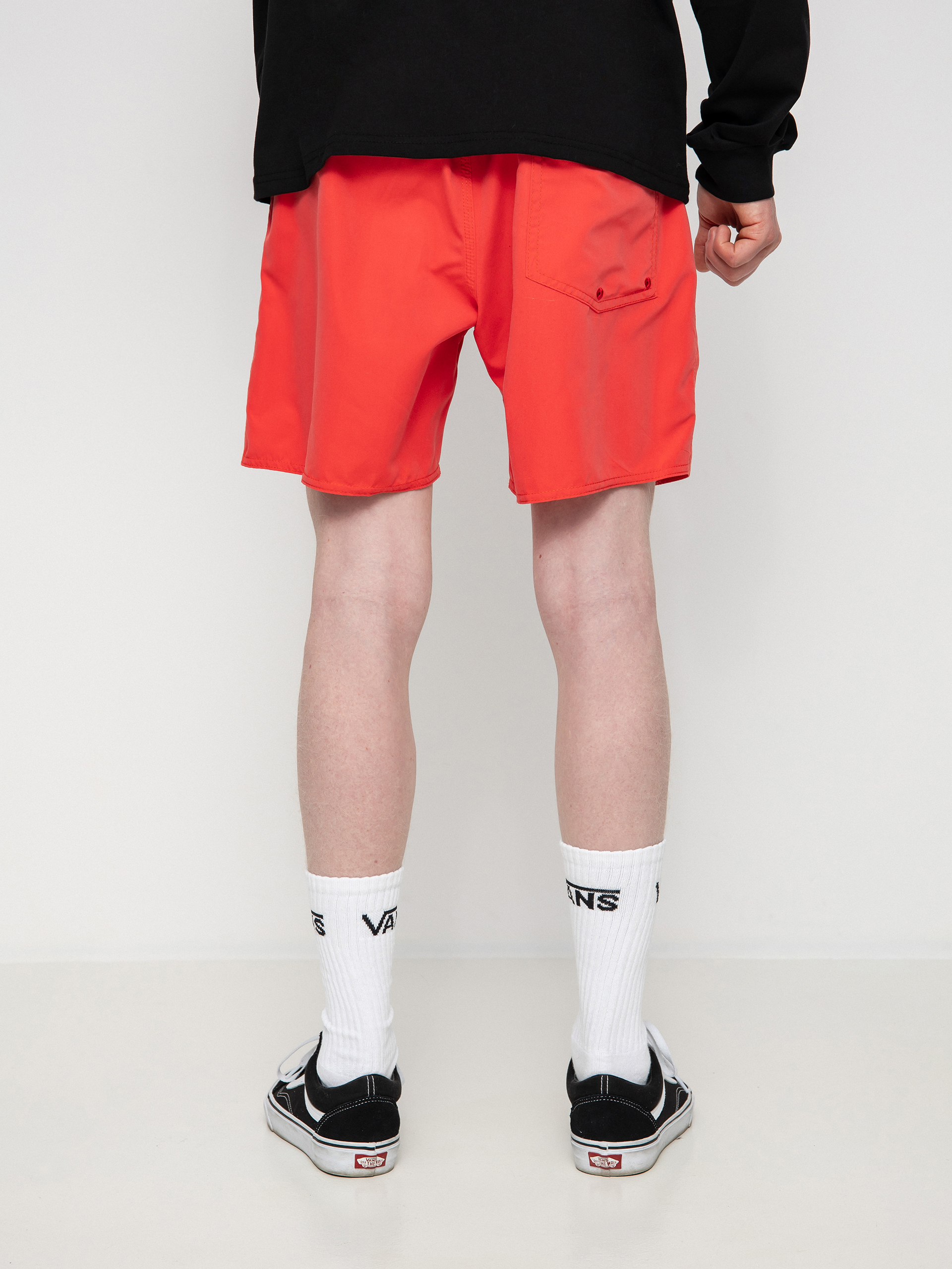 Plážové kraťasy Volcom Lido Solid Trunk 16 (cayenne) 