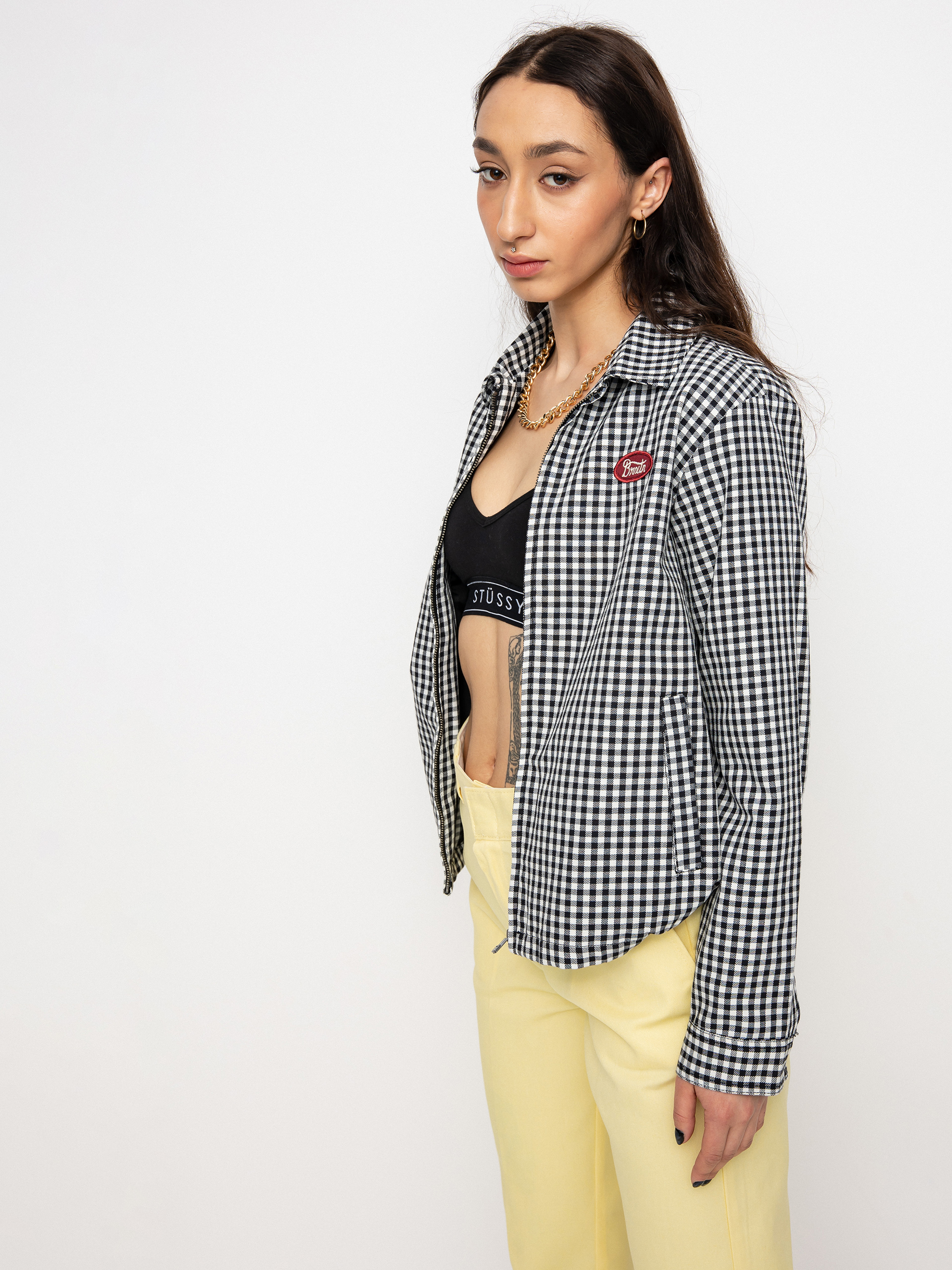 Bunda Brixton Utopia Wmn (black gingham)