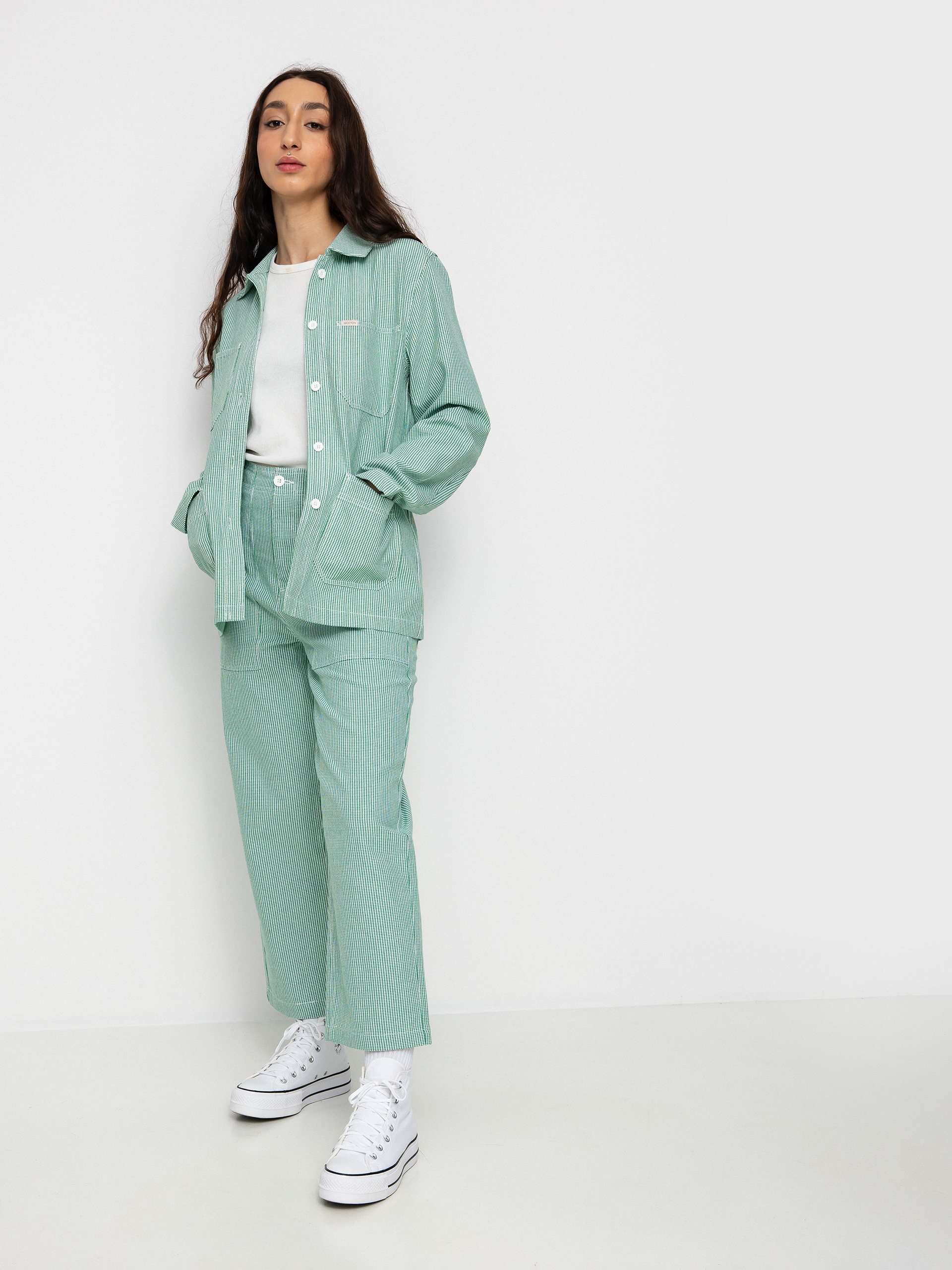 Košile Brixton Survey Chore Coat Wmn (leprechaun)