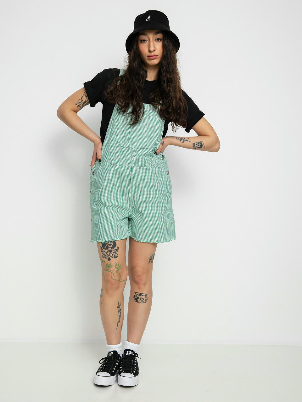 Kraťasy Brixton Christina Short Overall Wmn (leprechaun)