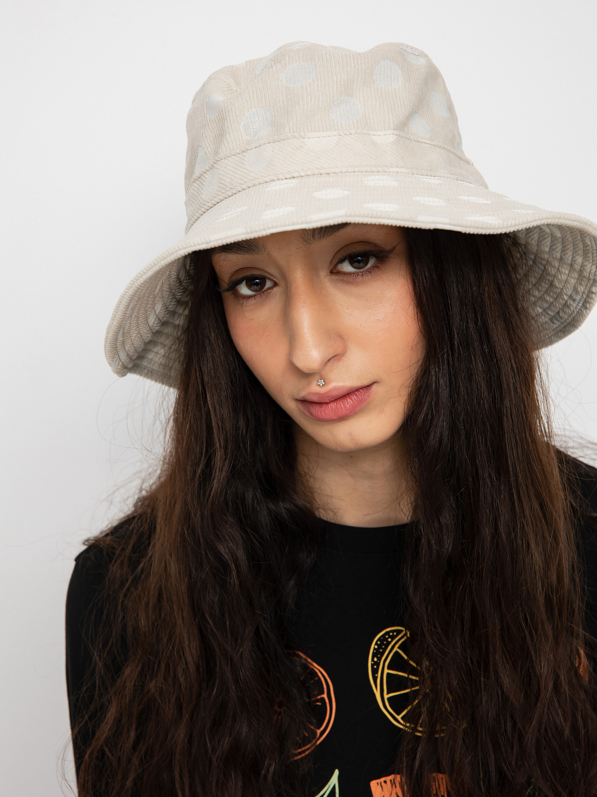 Klobouk Brixton Dylan Bucket Hat Wmn (polka dot)