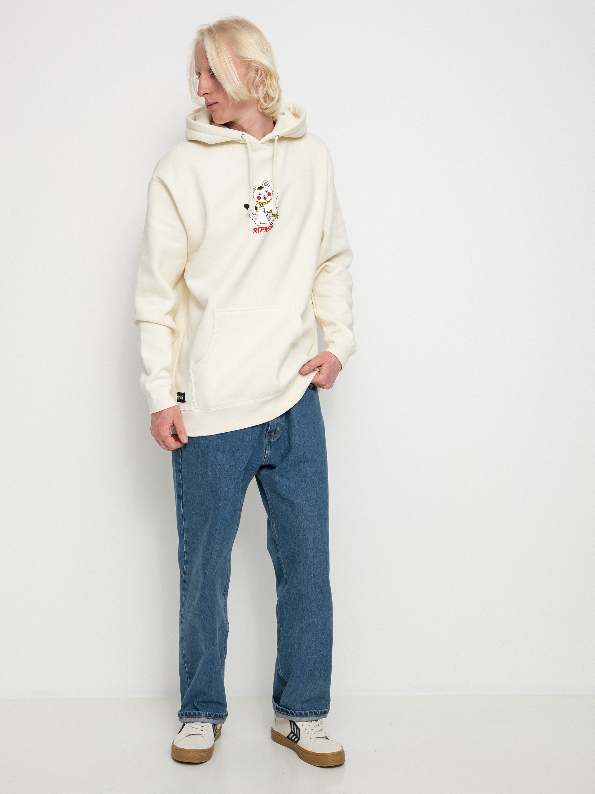 Mikina s kapucí RipNDip Lucky Nerm HD (natural)