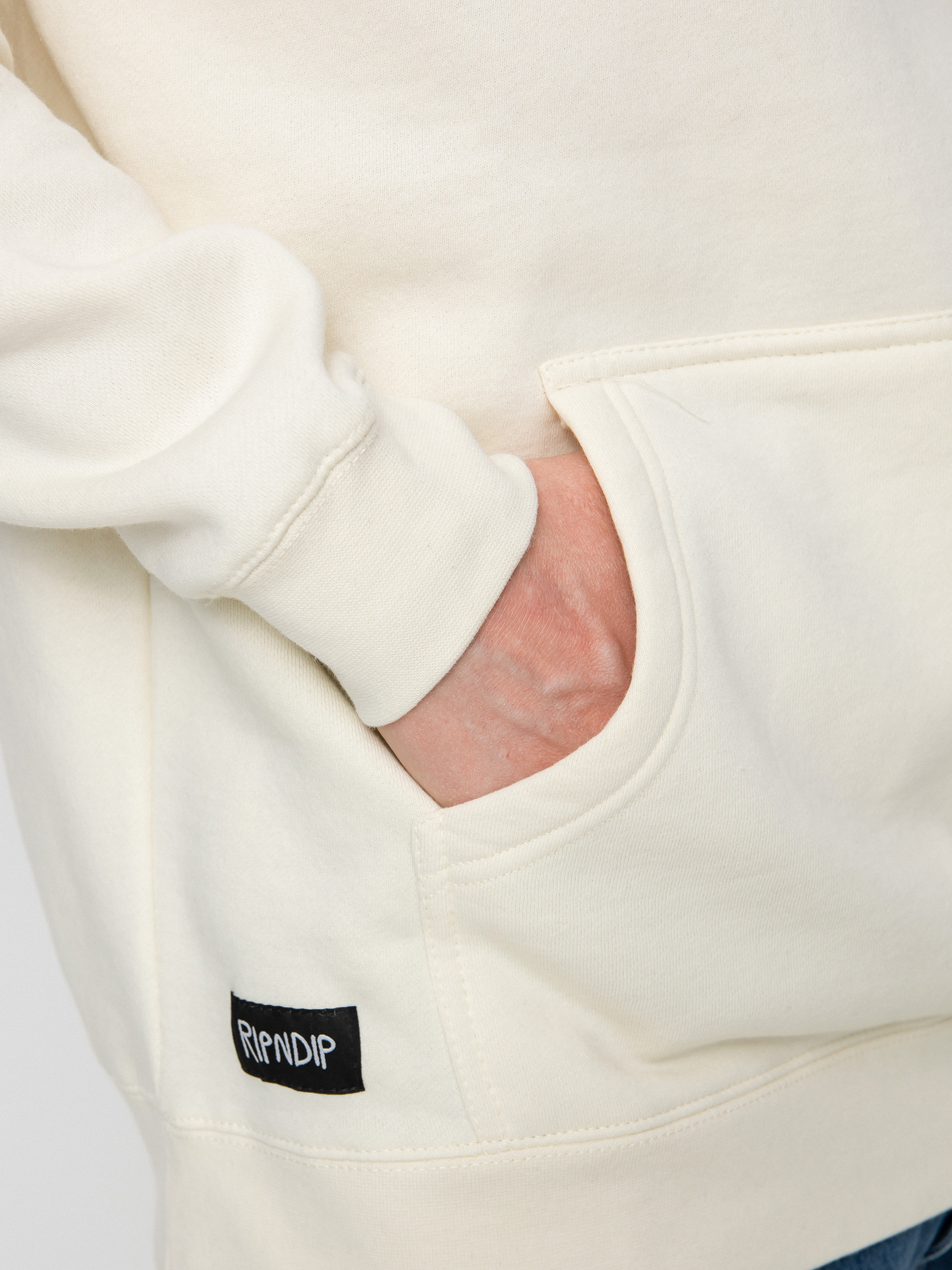 Mikina s kapucí RipNDip Lucky Nerm HD (natural)