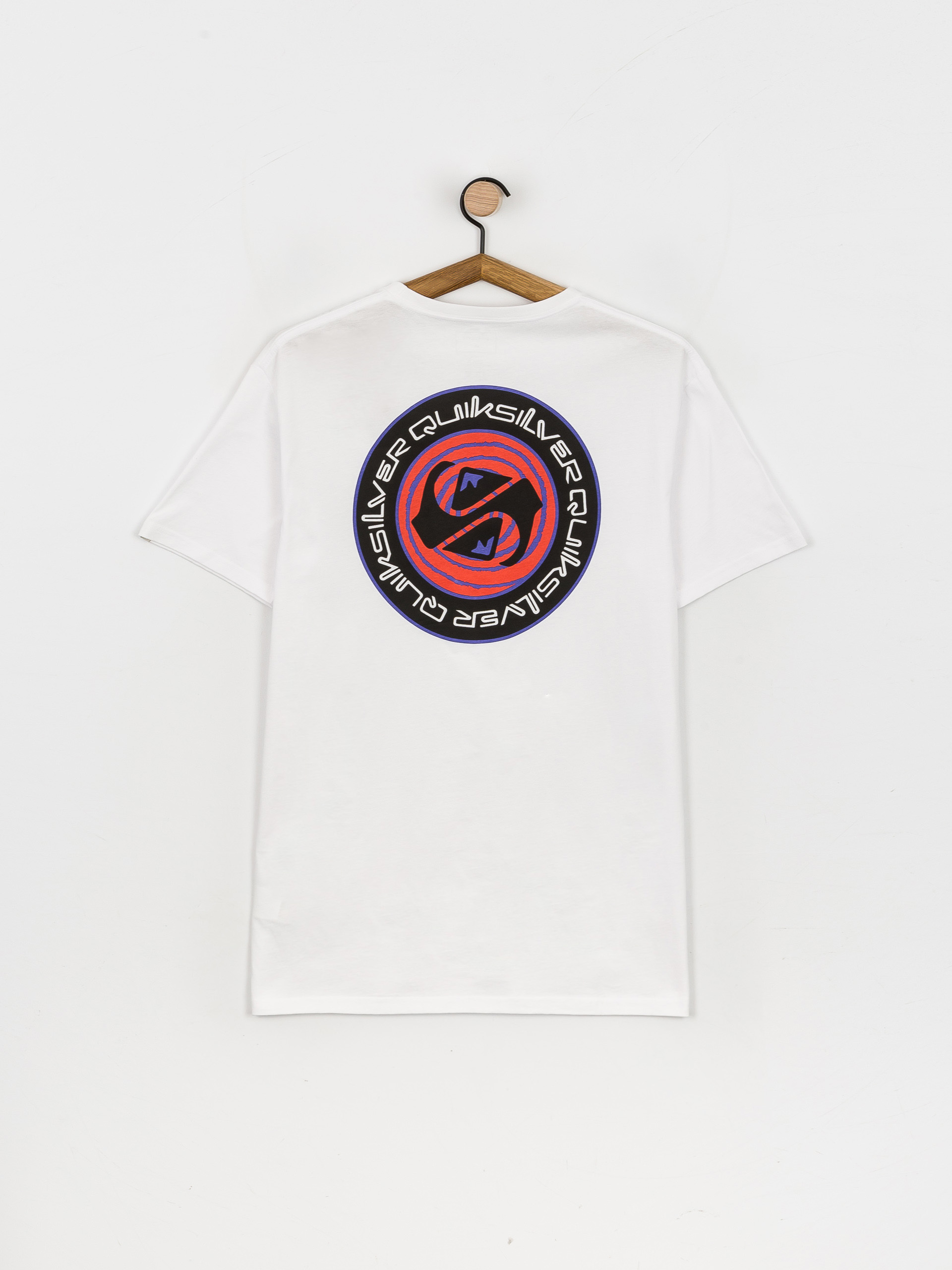 Tričko Quiksilver Circle Game (white)