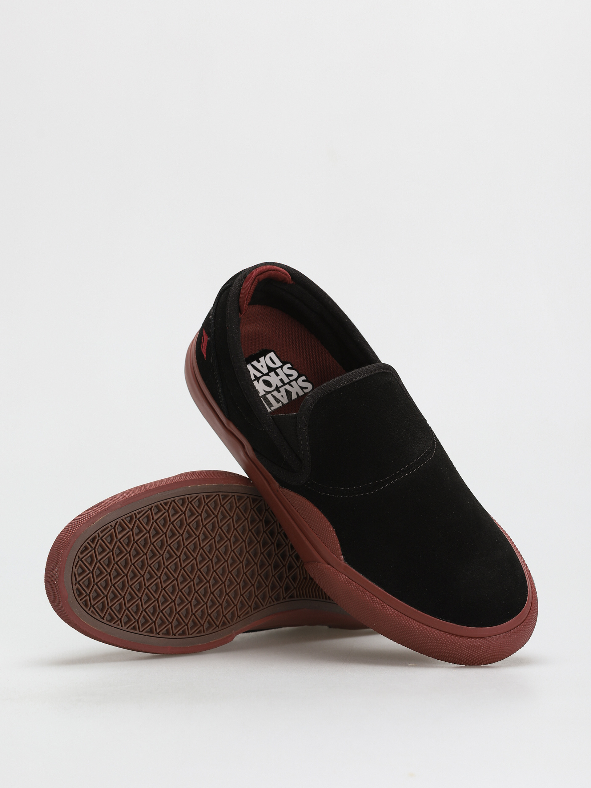 Boty Emerica Wino G6 Slip-On (black/red/gum)