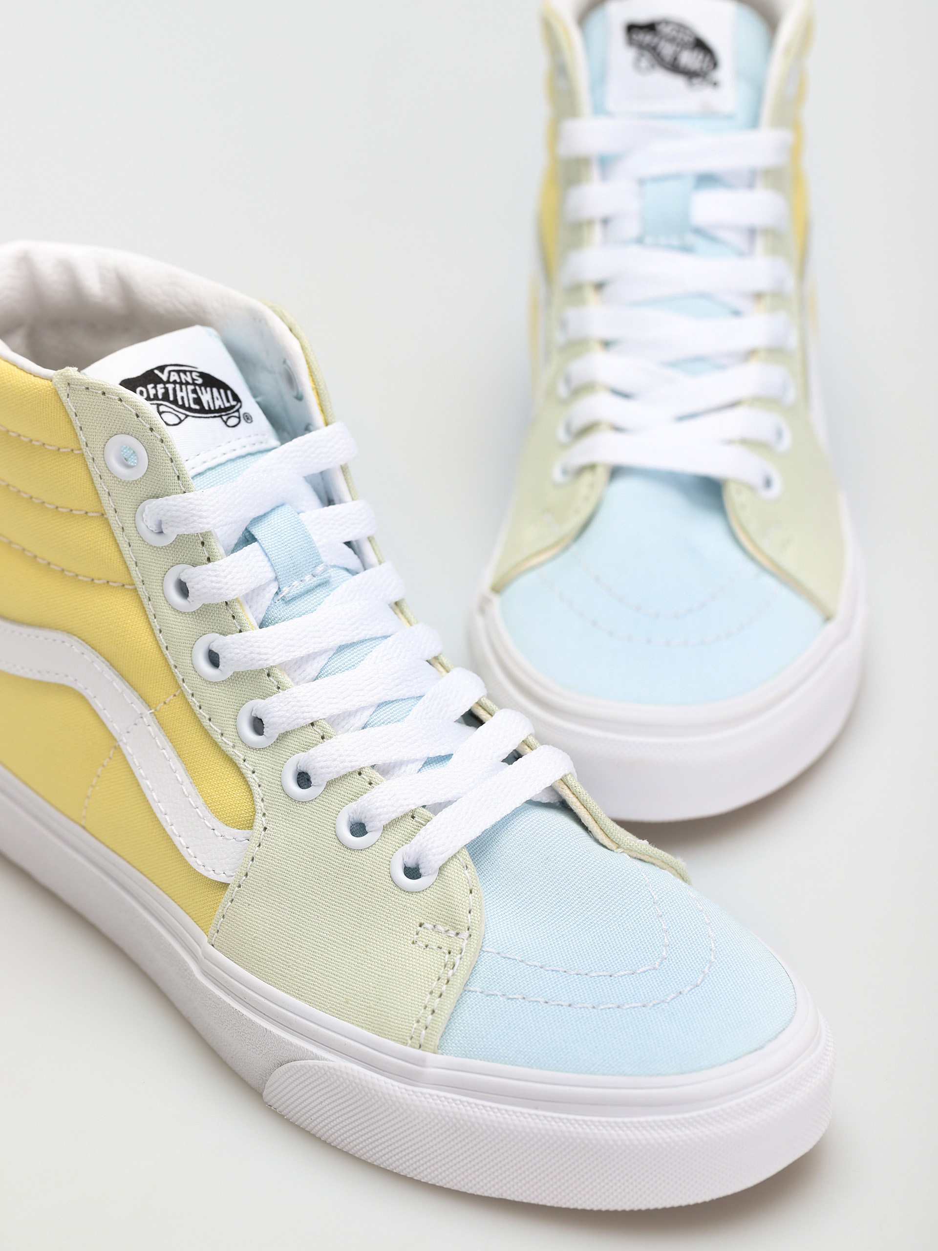 Boty Vans Sk8 Hi (pastel block/multi/true white)