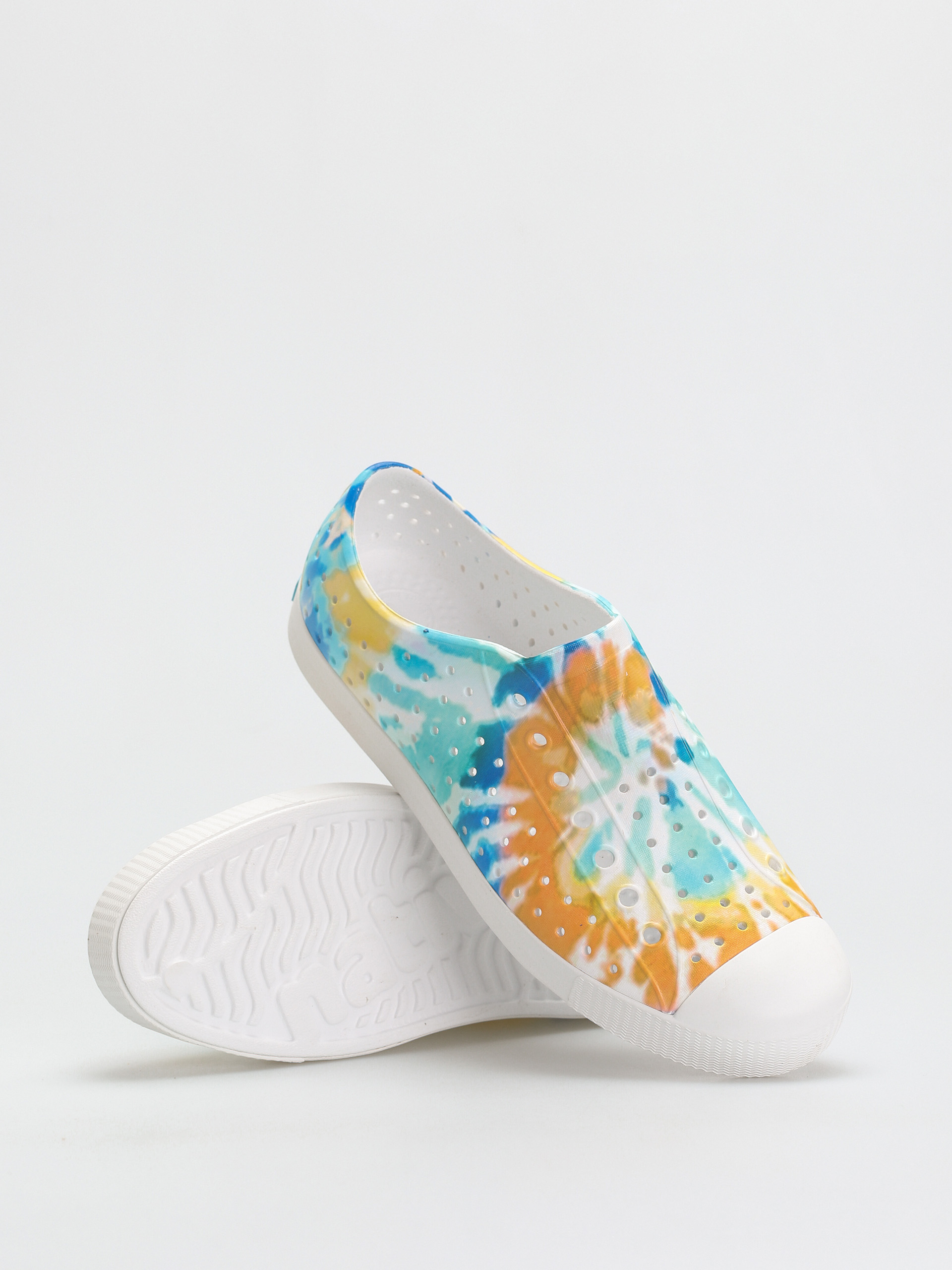 Boty Native Jefferson Print (shell white/shell white/orange tie dye)