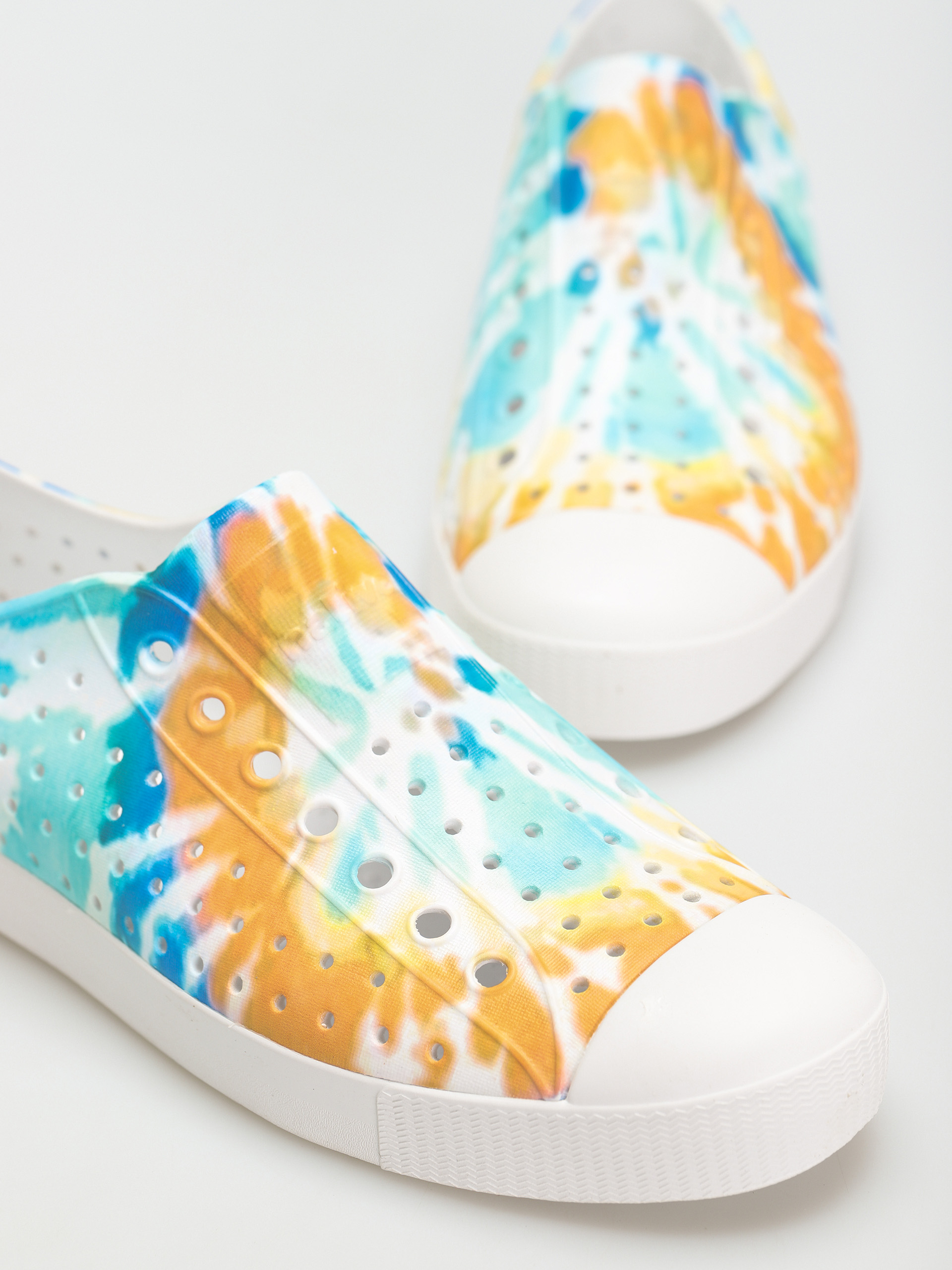 Boty Native Jefferson Print (shell white/shell white/orange tie dye)