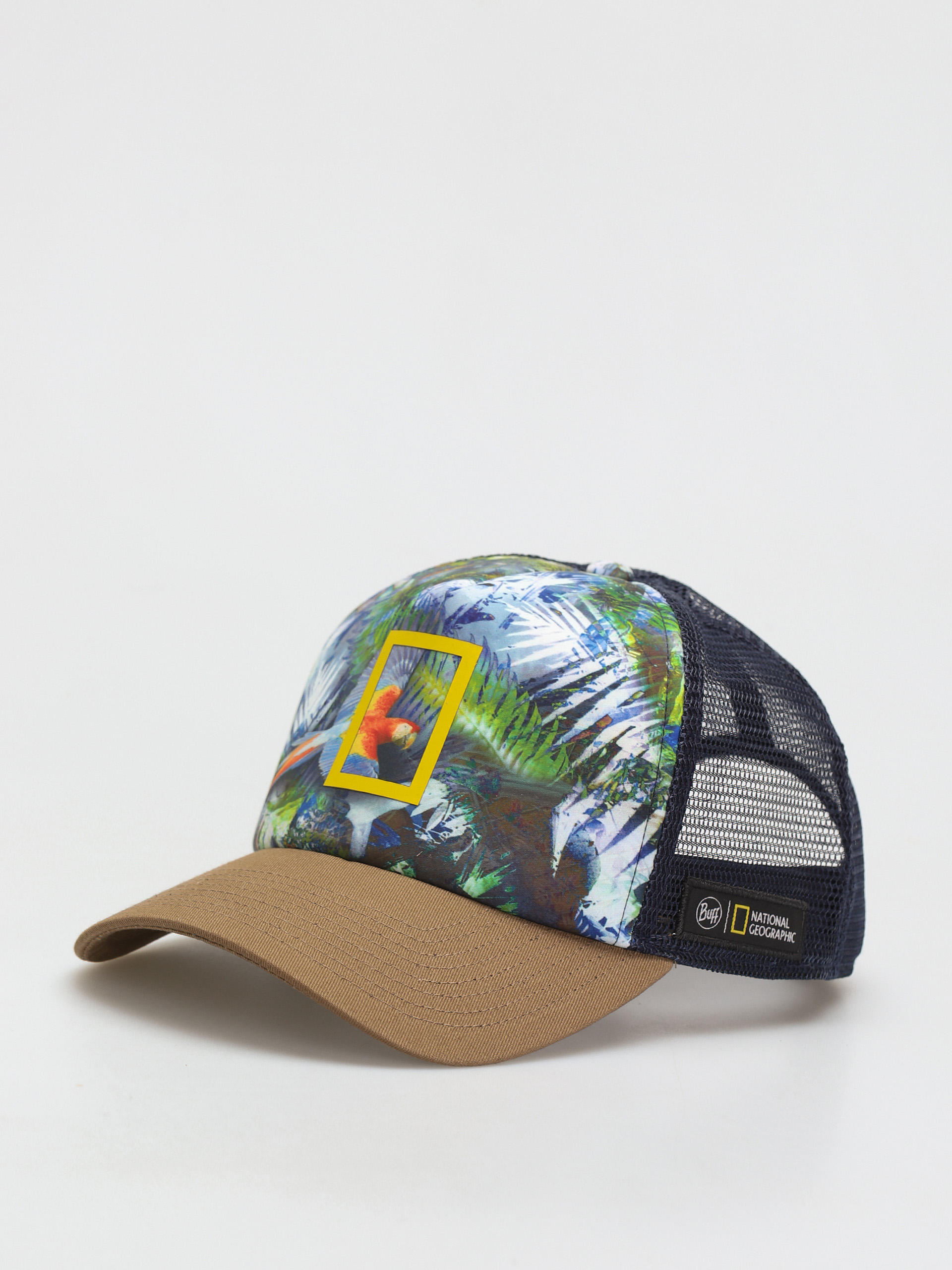 Kšiltovka  Buff Scarlet Trucker (macaw)