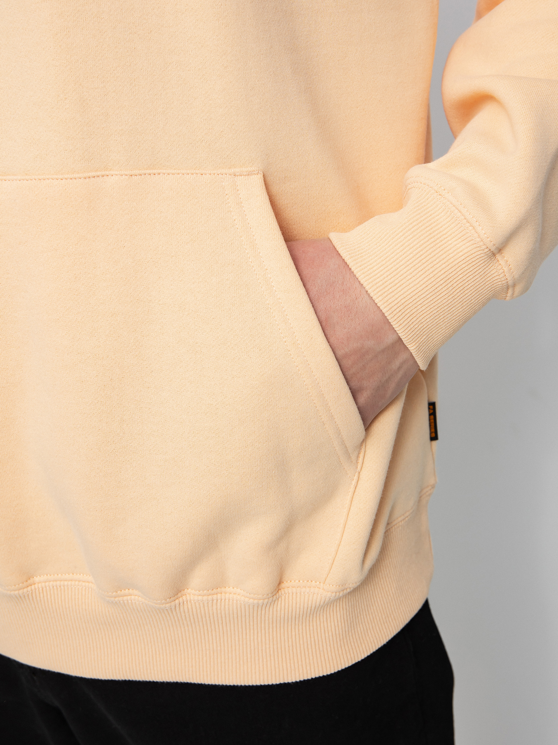 Mikina s kapucí Volcom Egle Zvirblyte HD (cream blush)