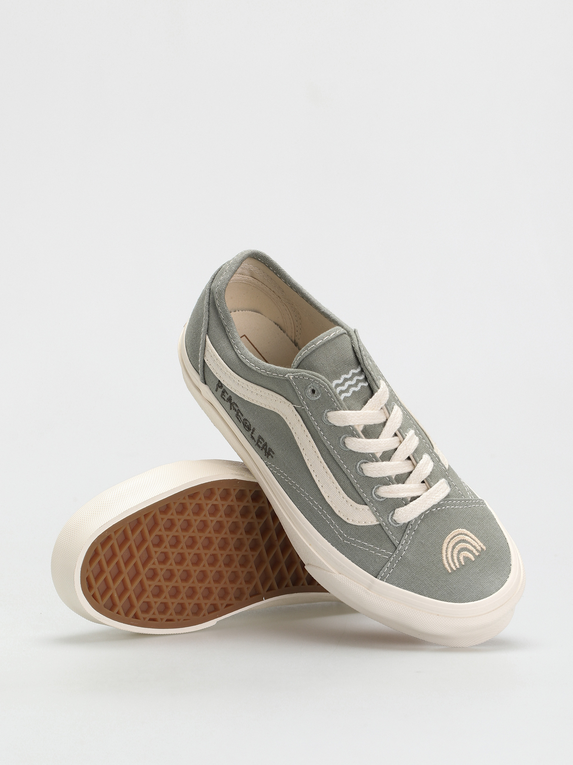 Boty Vans Old Skool Tapered (eco theory/green milieu/marshmallow)