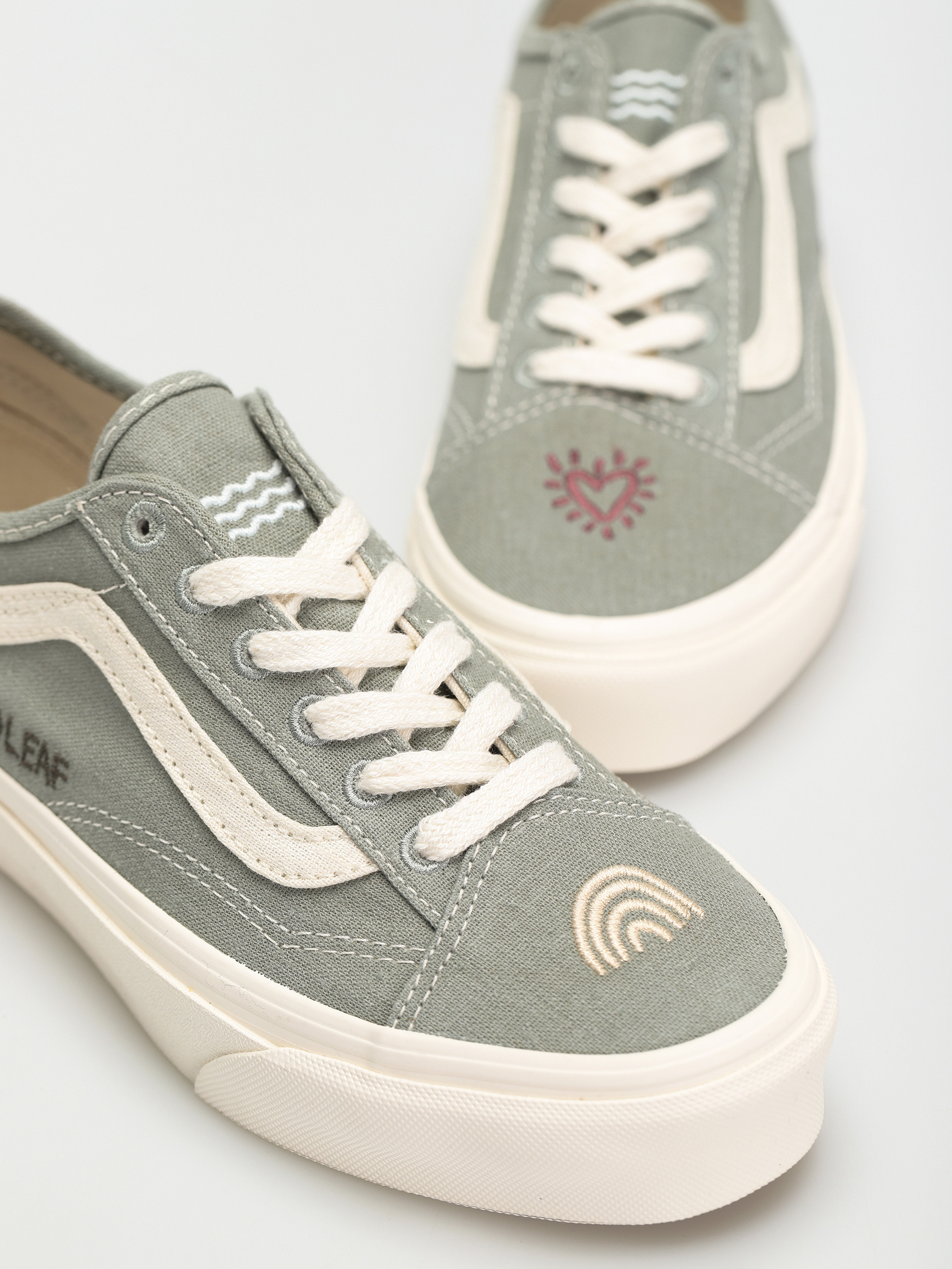 Boty Vans Old Skool Tapered (eco theory/green milieu/marshmallow)