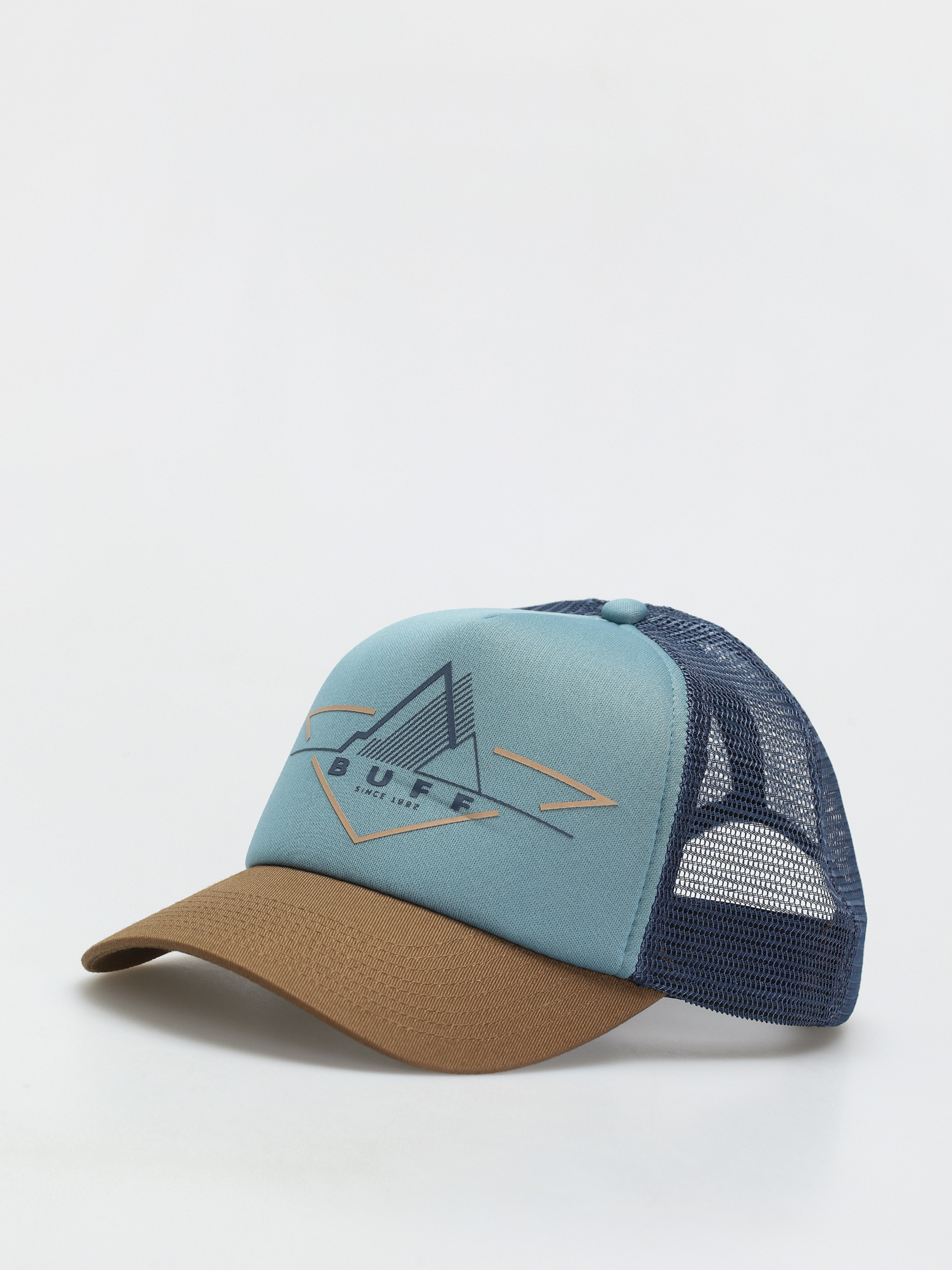 Kšiltovka  Buff Brak Trucker (stone/blue)