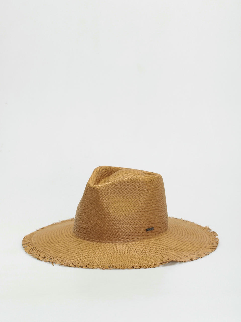 Klobouk Brixton Jo Straw Frayed Fedora (copper)