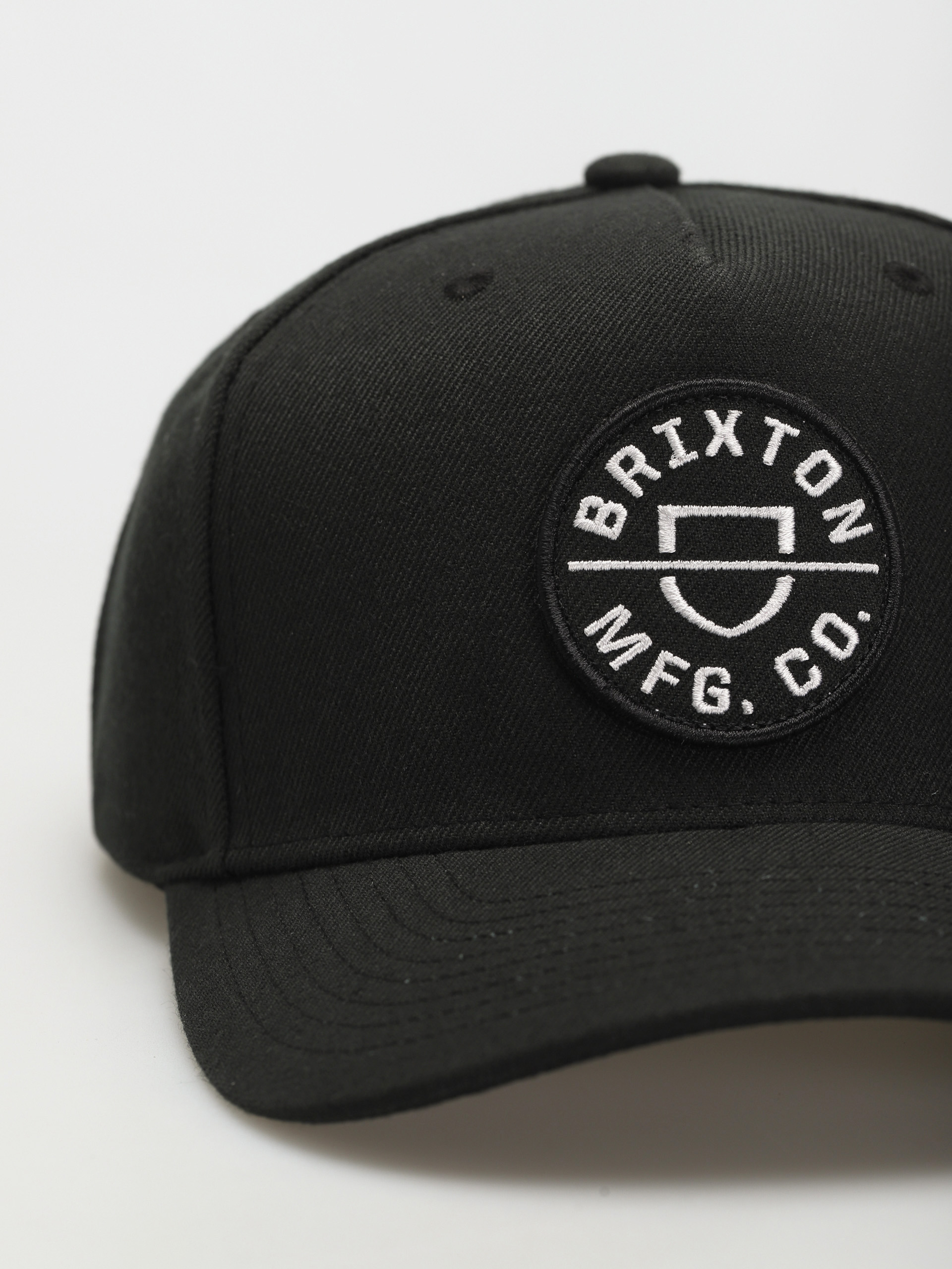 Kšiltovka  Brixton Crest C Mp Snapback (black)