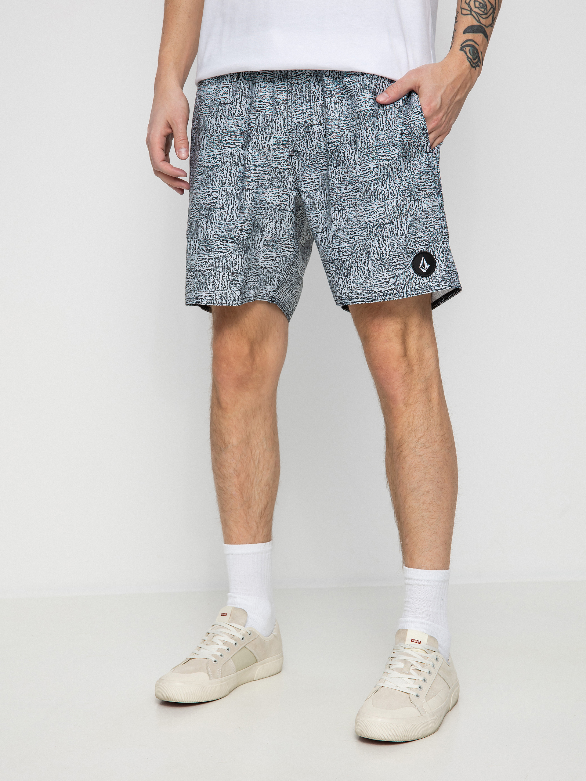 Plážové kraťasy Volcom Stoney Trunk 17 (cloud)
