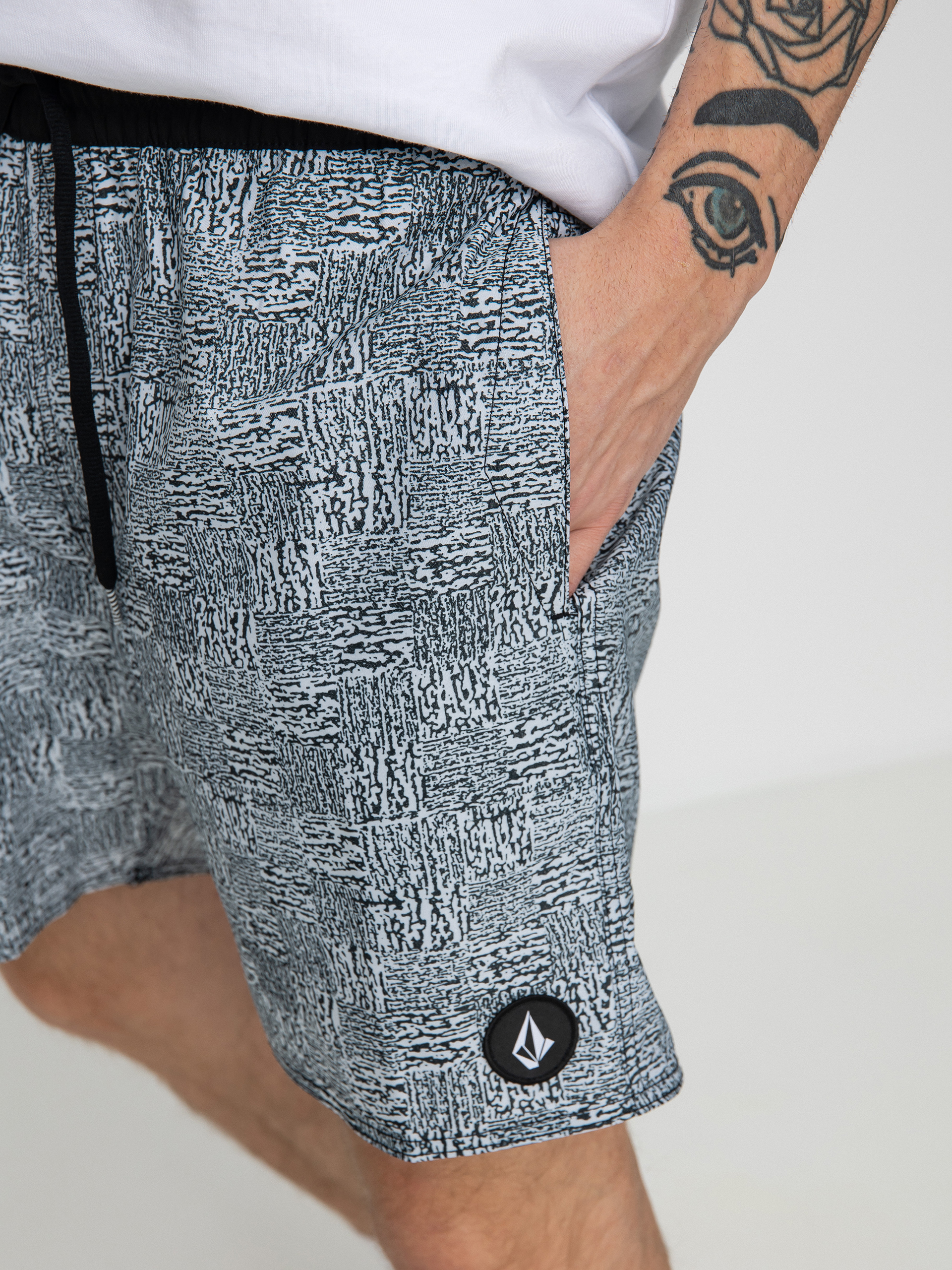 Plážové kraťasy Volcom Stoney Trunk 17 (cloud)