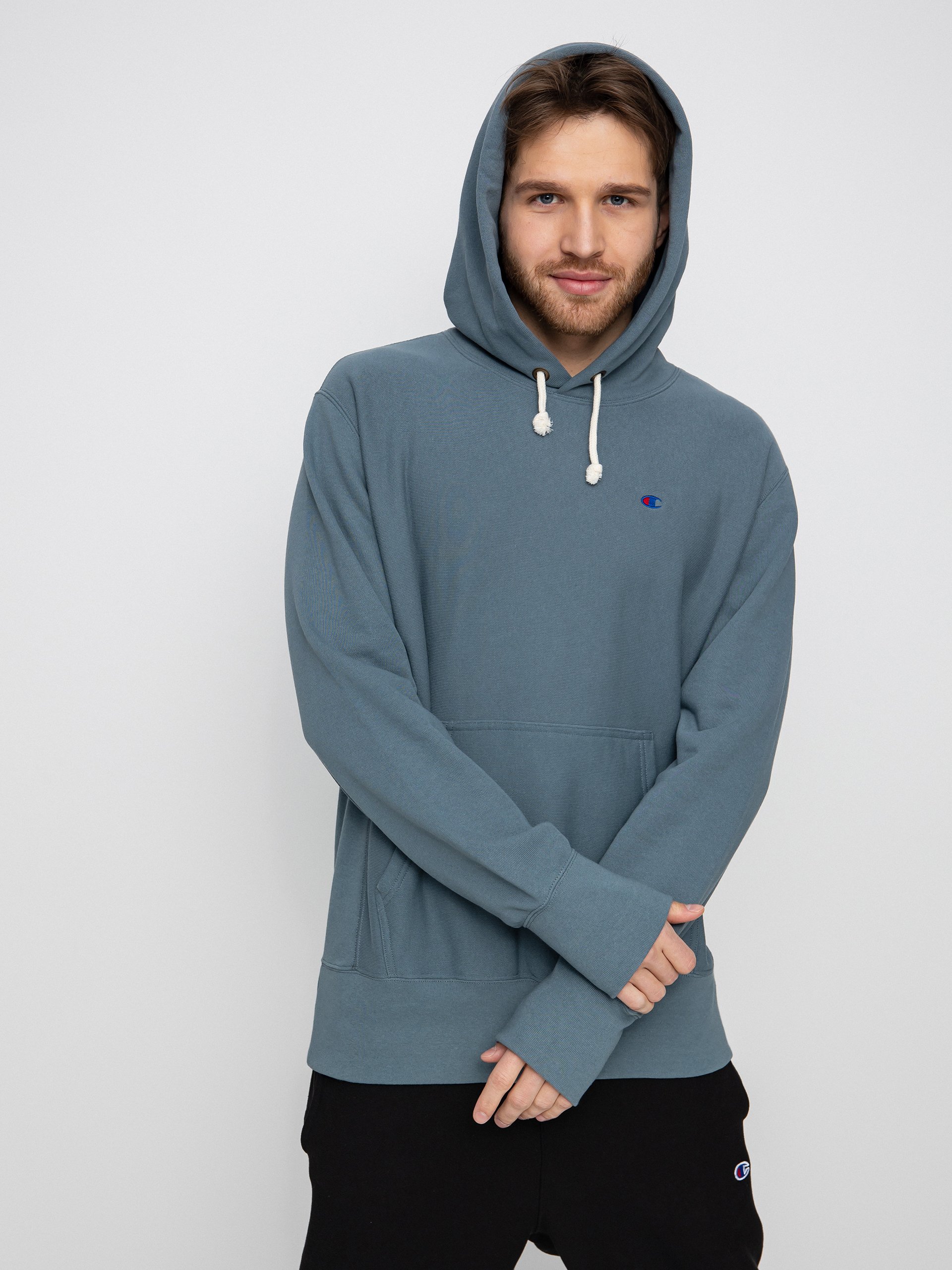 Mikina s kapucí Champion Hooded Sweatshirt 217233 HD (gpg)