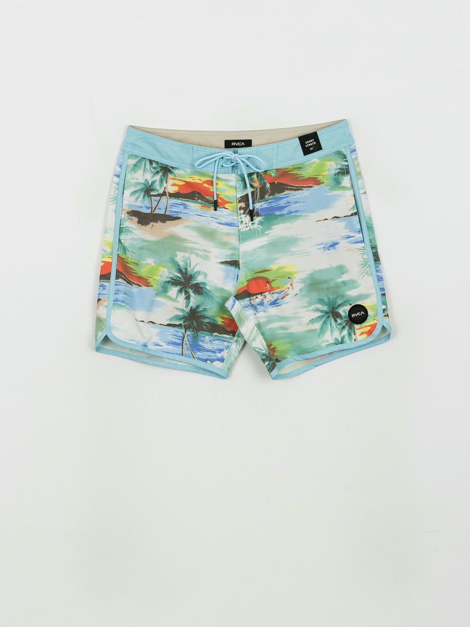 Plážové kraťasy RVCA Freeport Trunk (blue multi)