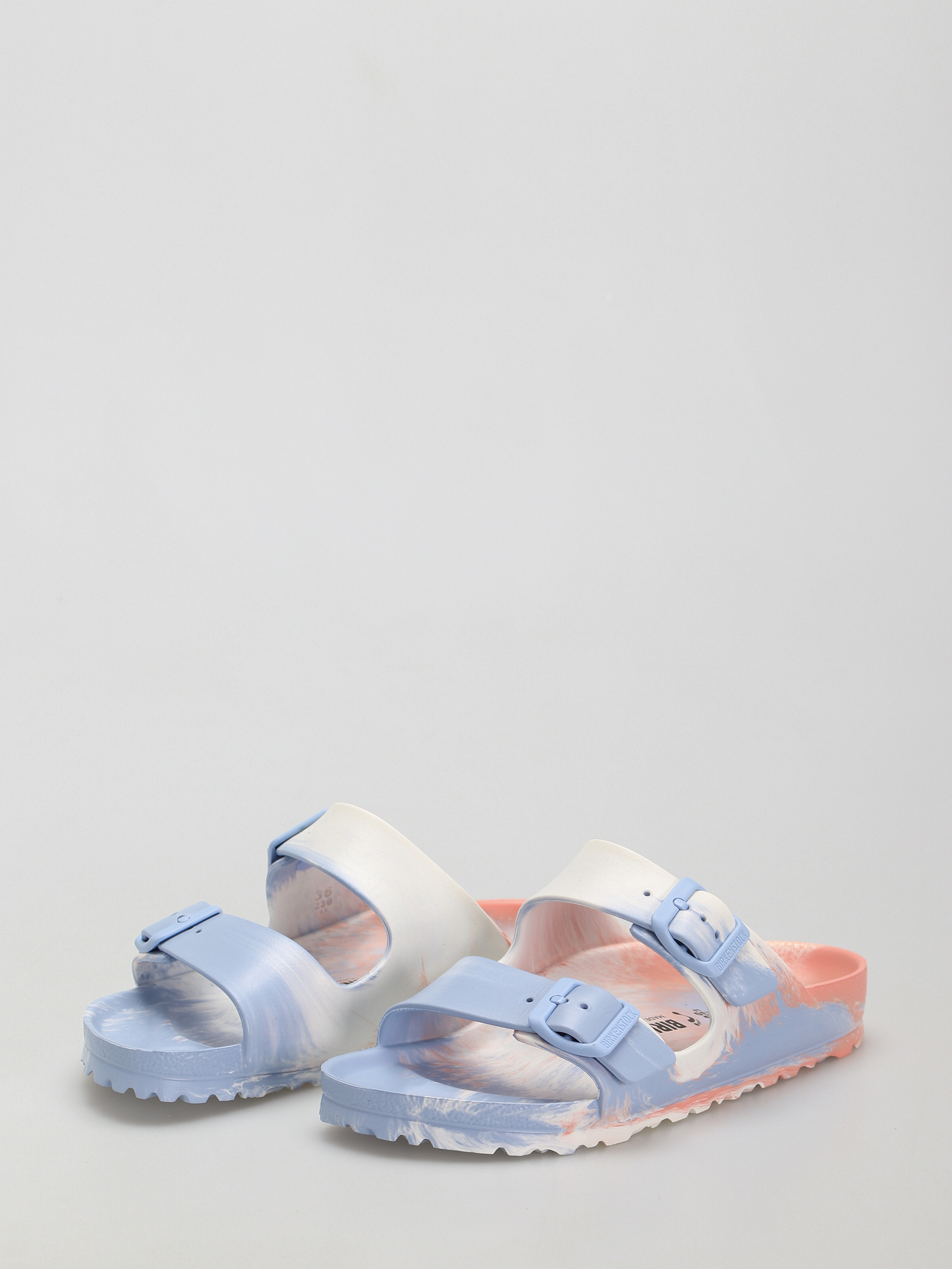 Plážovky Birkenstock Arizona Eva Narrow Wmn (coral peach multi)