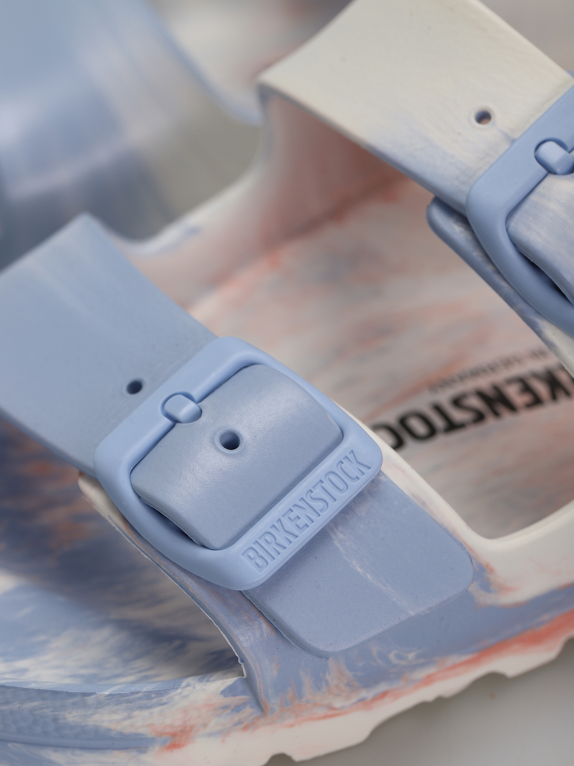 Plážovky Birkenstock Arizona Eva Narrow Wmn (coral peach multi)