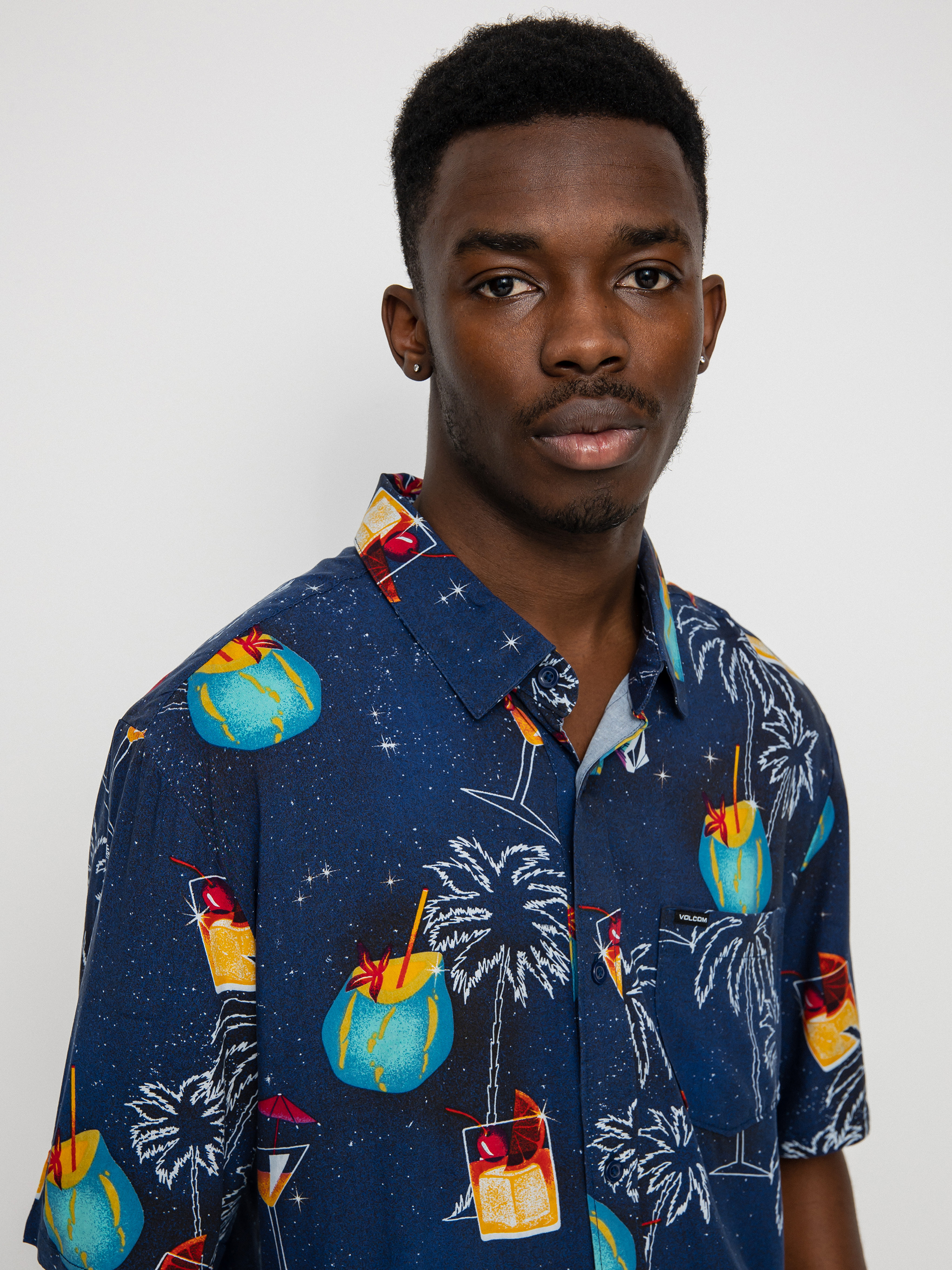 Košile Volcom Cosmic Vaca (blueprint)