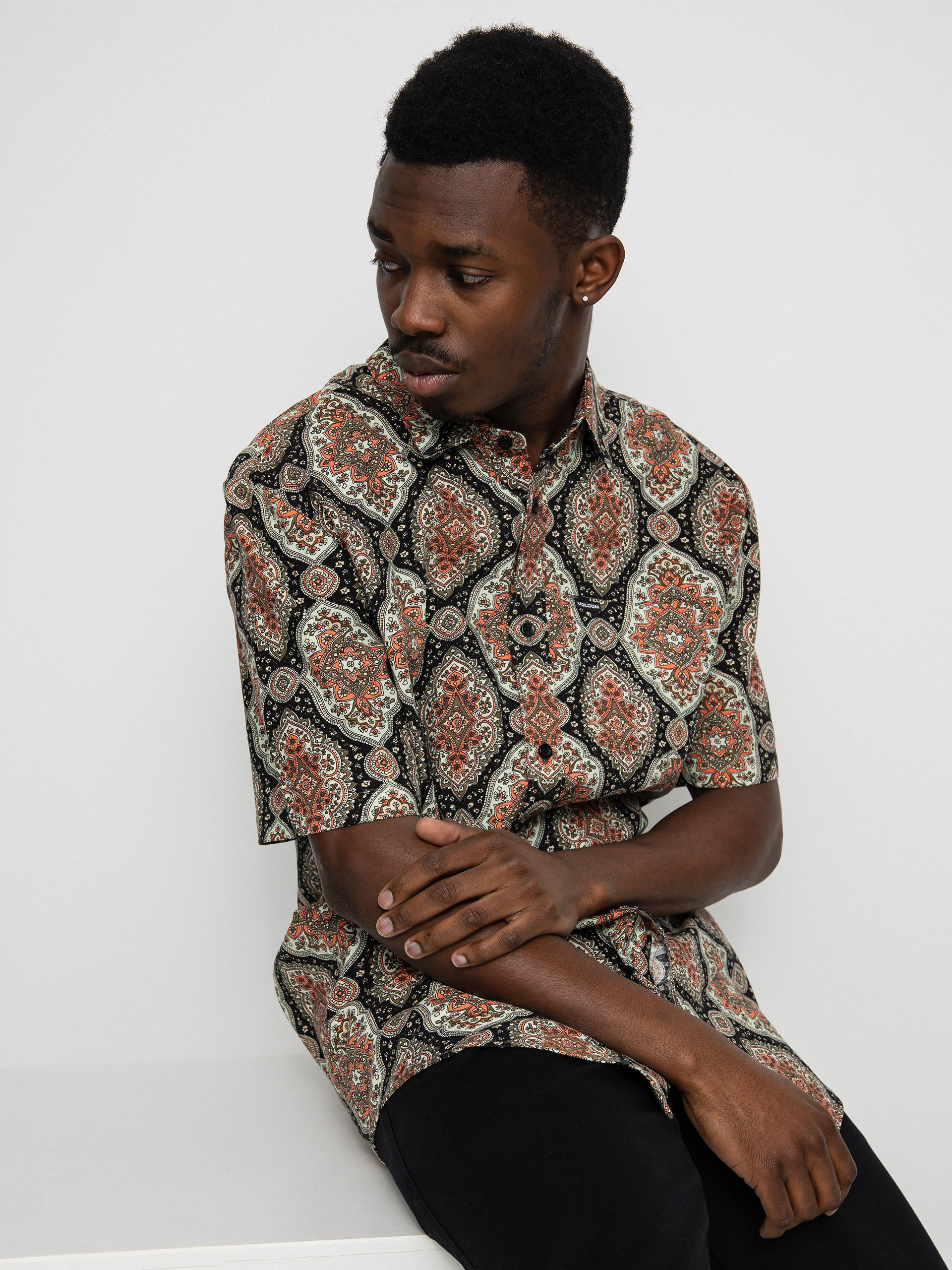 Košile Volcom Rickshaw (military)