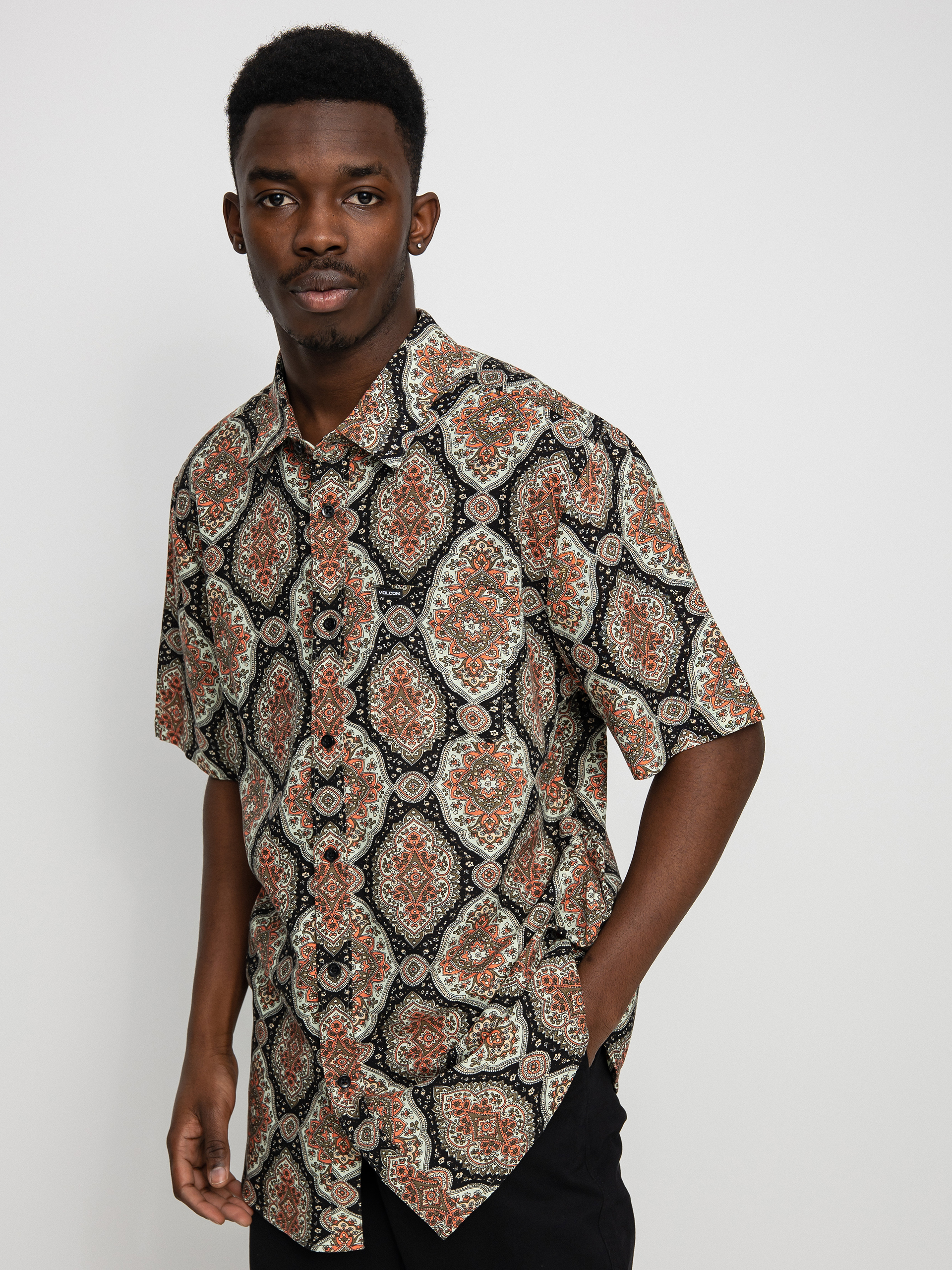 Košile Volcom Rickshaw (military)