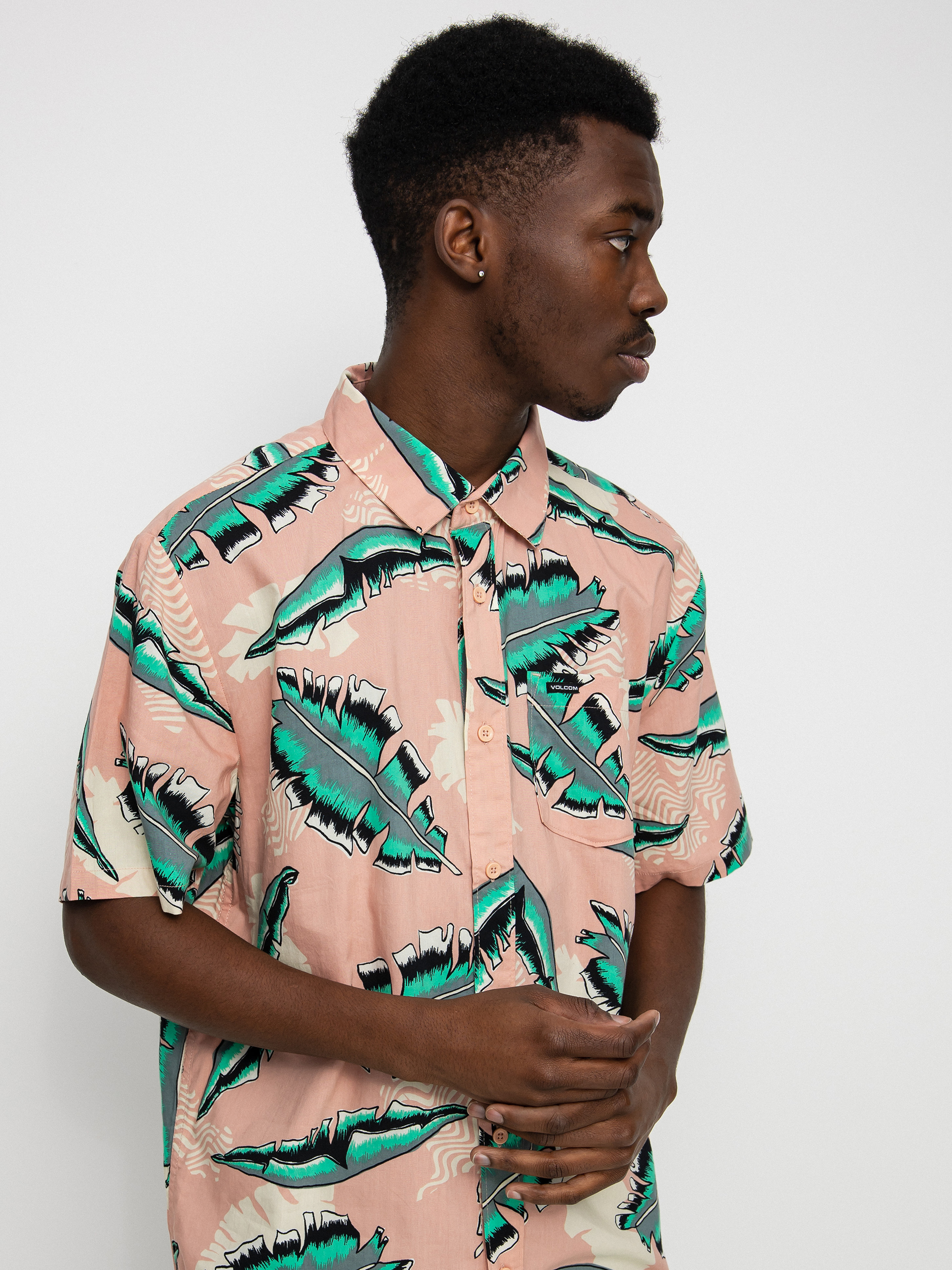 Košile Volcom Detoonator (misty rose)