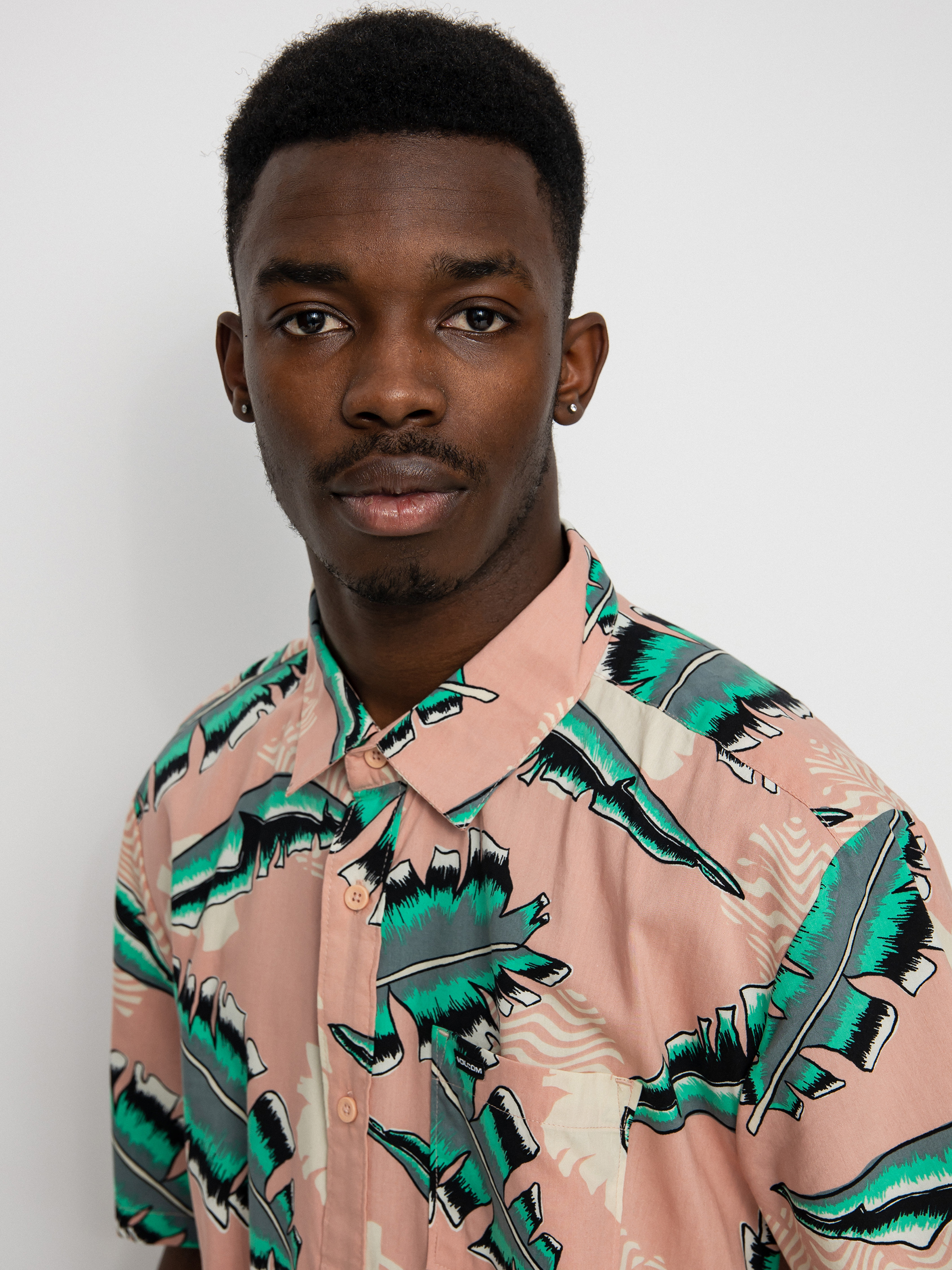 Košile Volcom Detoonator (misty rose)