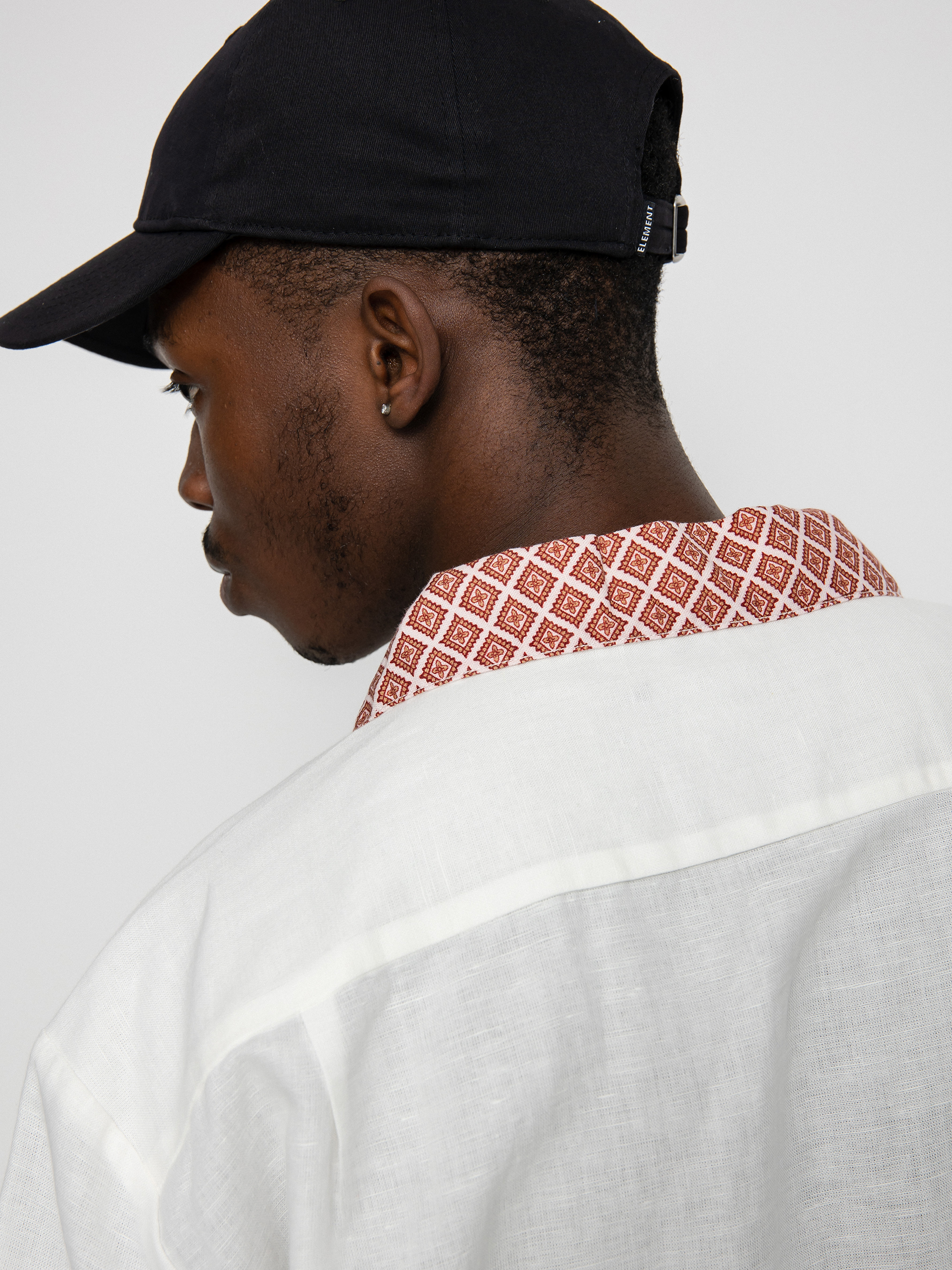 Košile Brixton Bunker (off white)