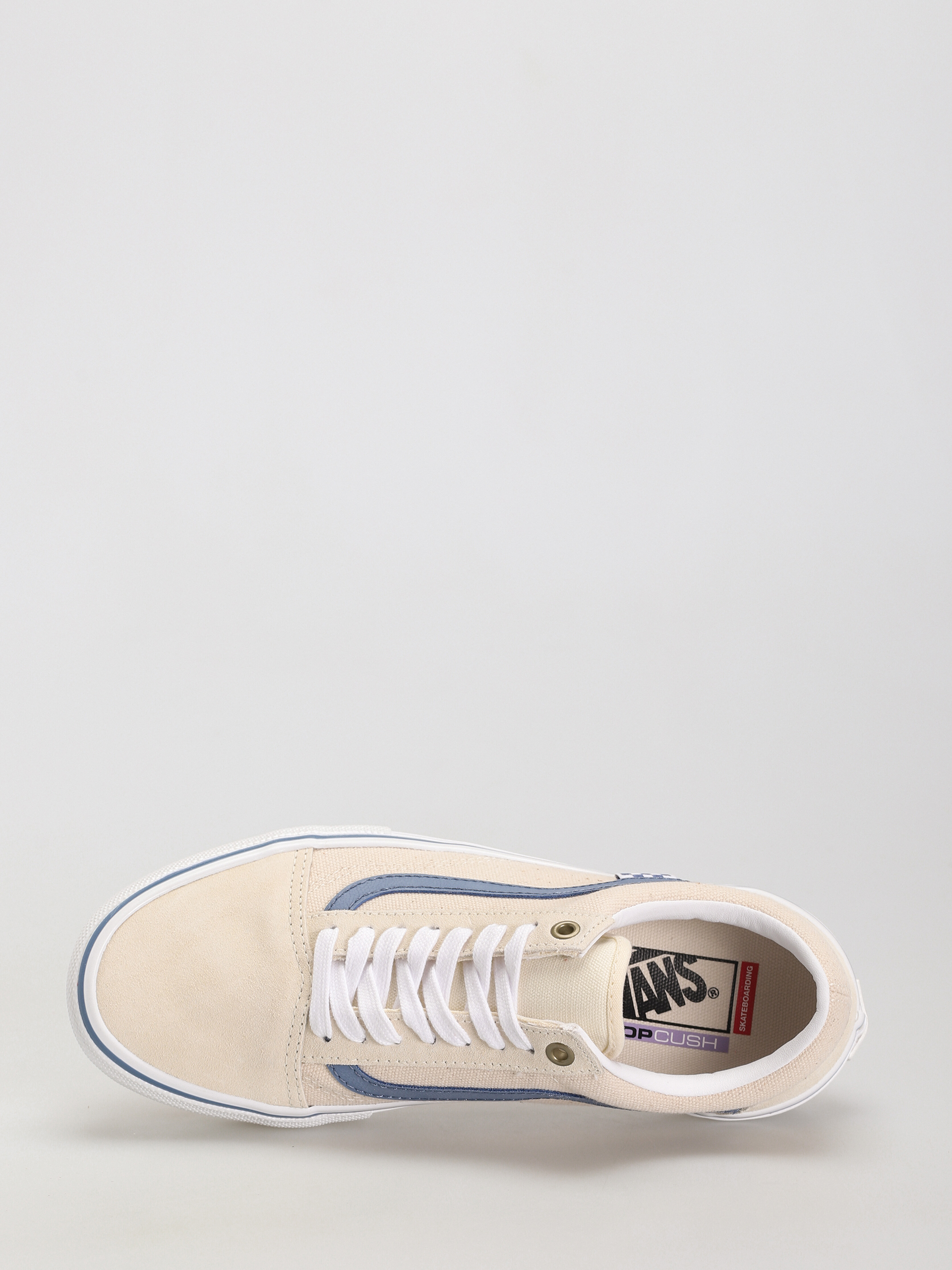 Boty Vans Skate Old Skool (raw canvas/classic white)