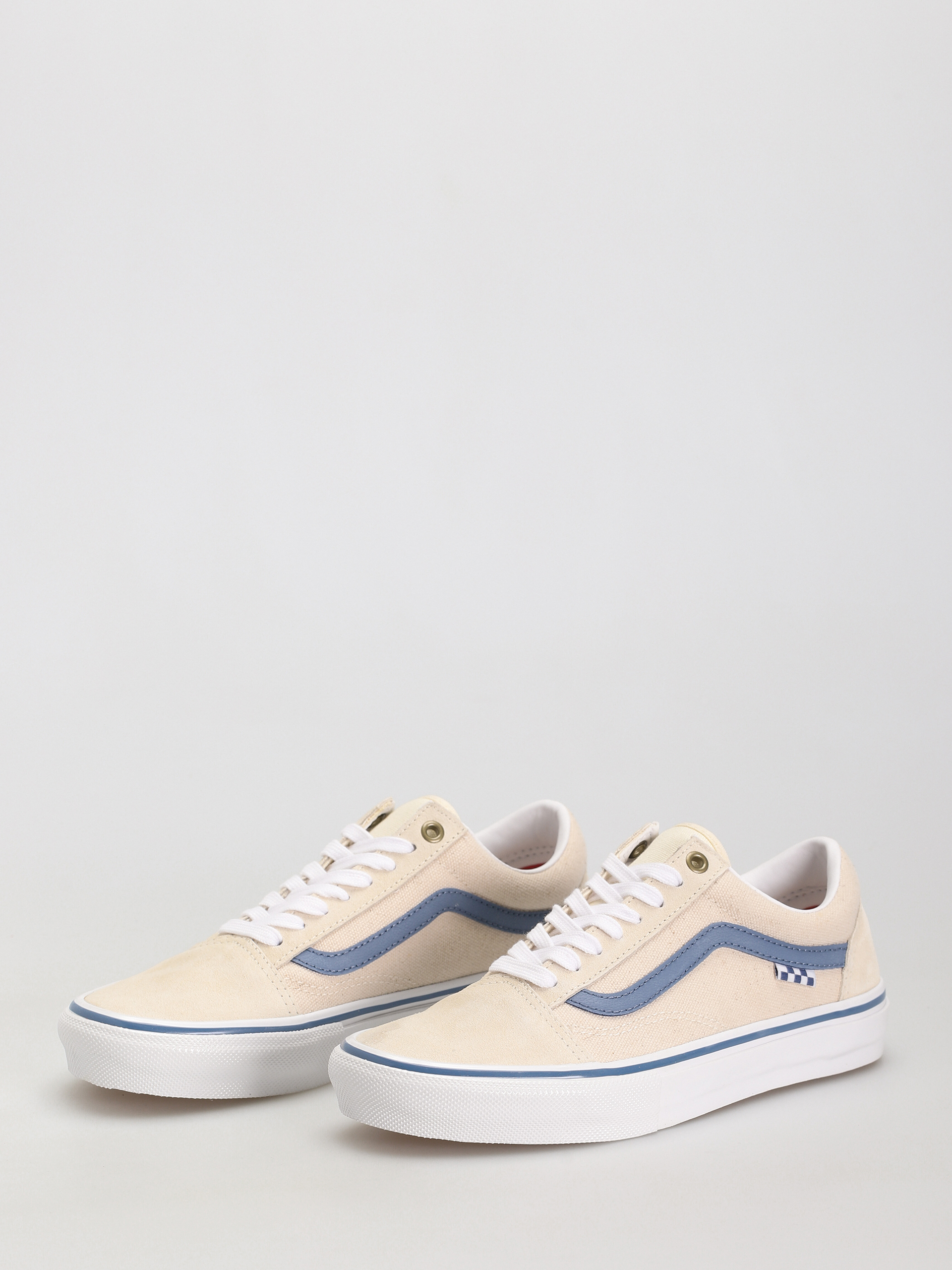 Boty Vans Skate Old Skool (raw canvas/classic white)