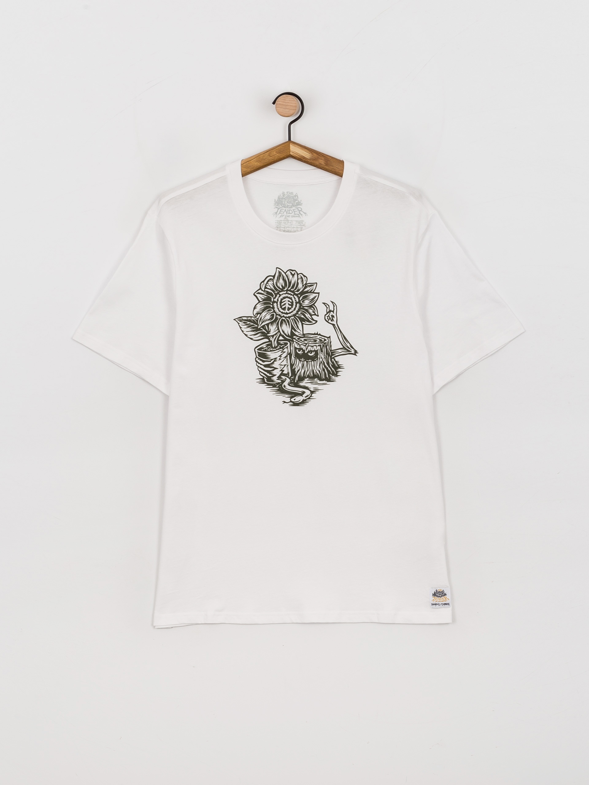 Tričko Element Hail (optic white)