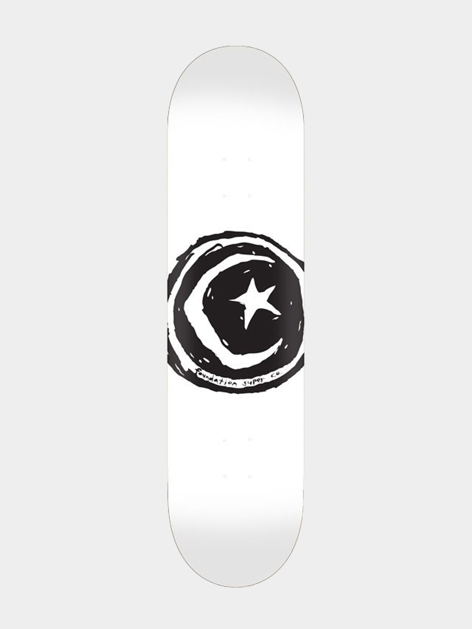 Deska Foundation Star And Moon (white)
