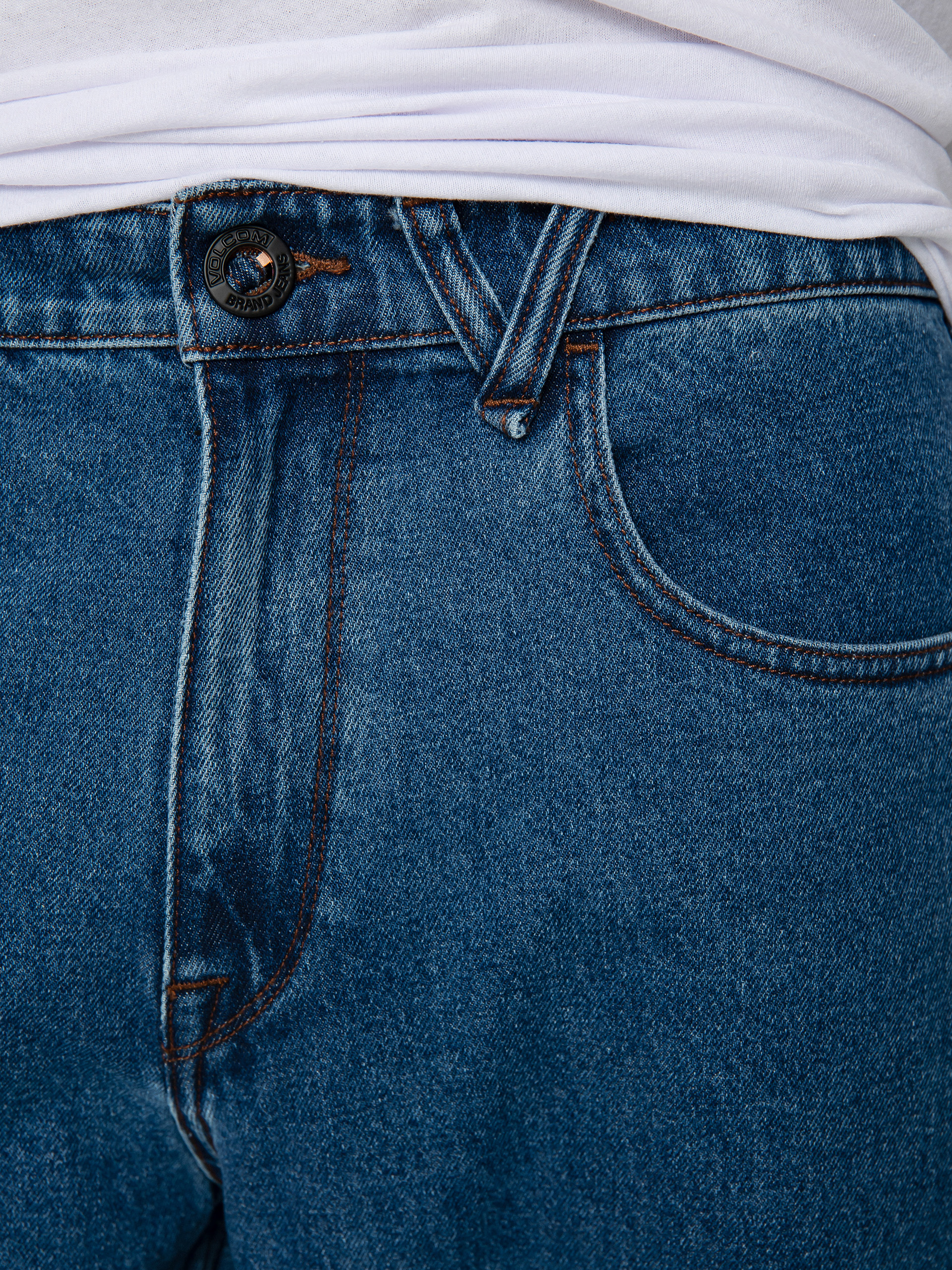 Kalhoty Volcom Billow (oliver mid blue)