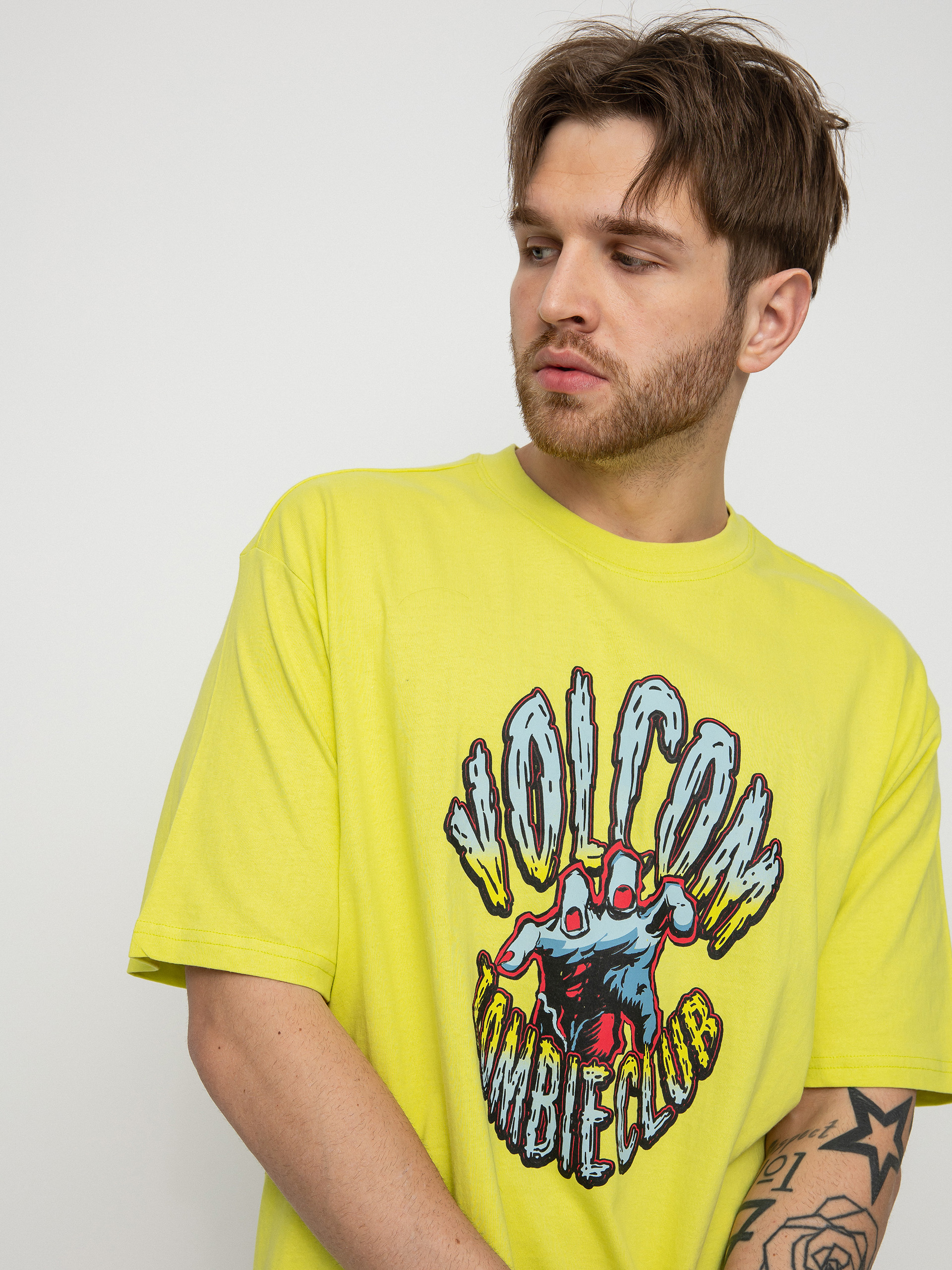 Tričko Volcom V Zombie Hands (limeade)