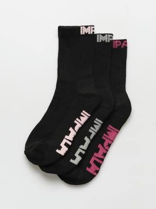 Ponožky Impala Everyday Sock 3Pk Wmn (black)