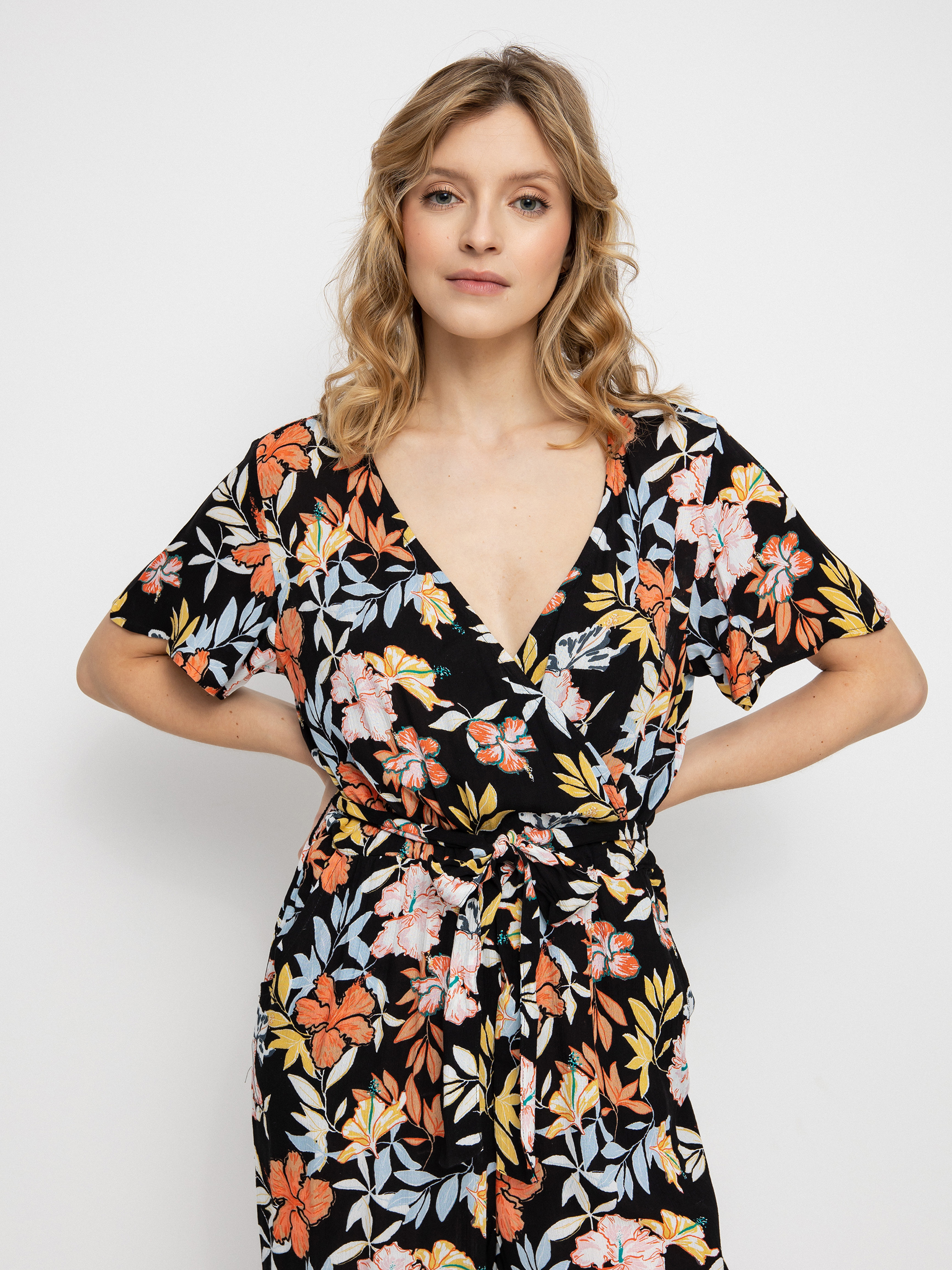 Dámský Kombinéza Roxy Dawn Shades (anthracite island vibes)