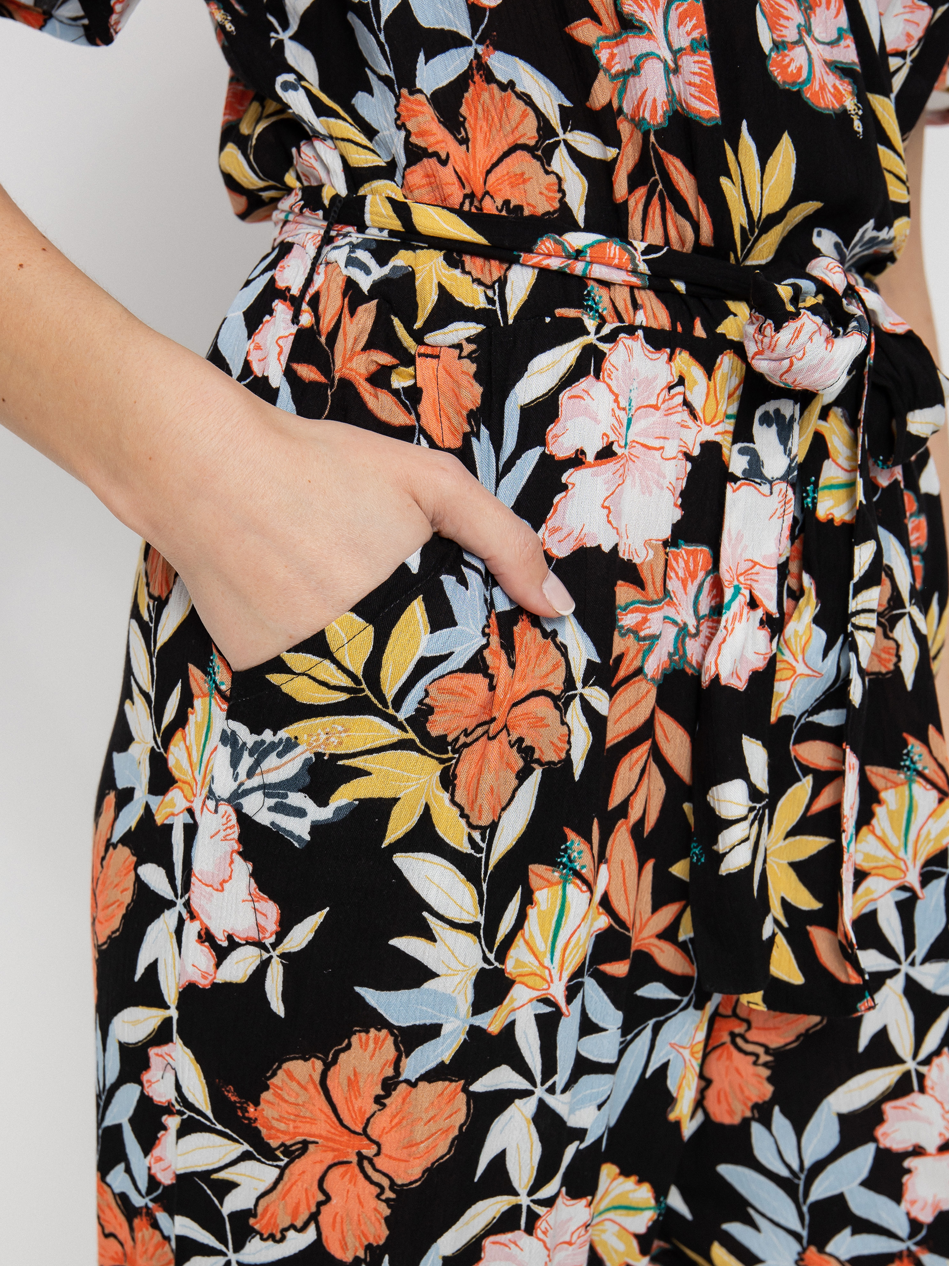 Dámský Kombinéza Roxy Dawn Shades (anthracite island vibes)