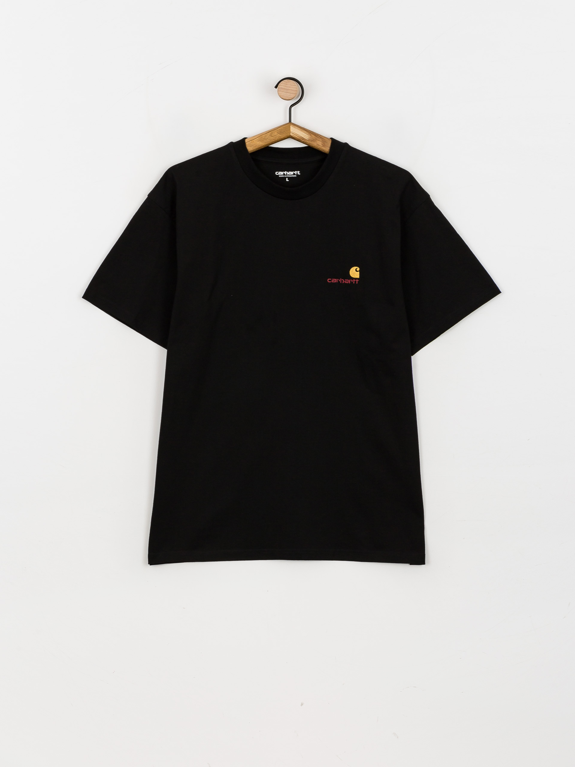 Tričko Carhartt WIP American Script (black)