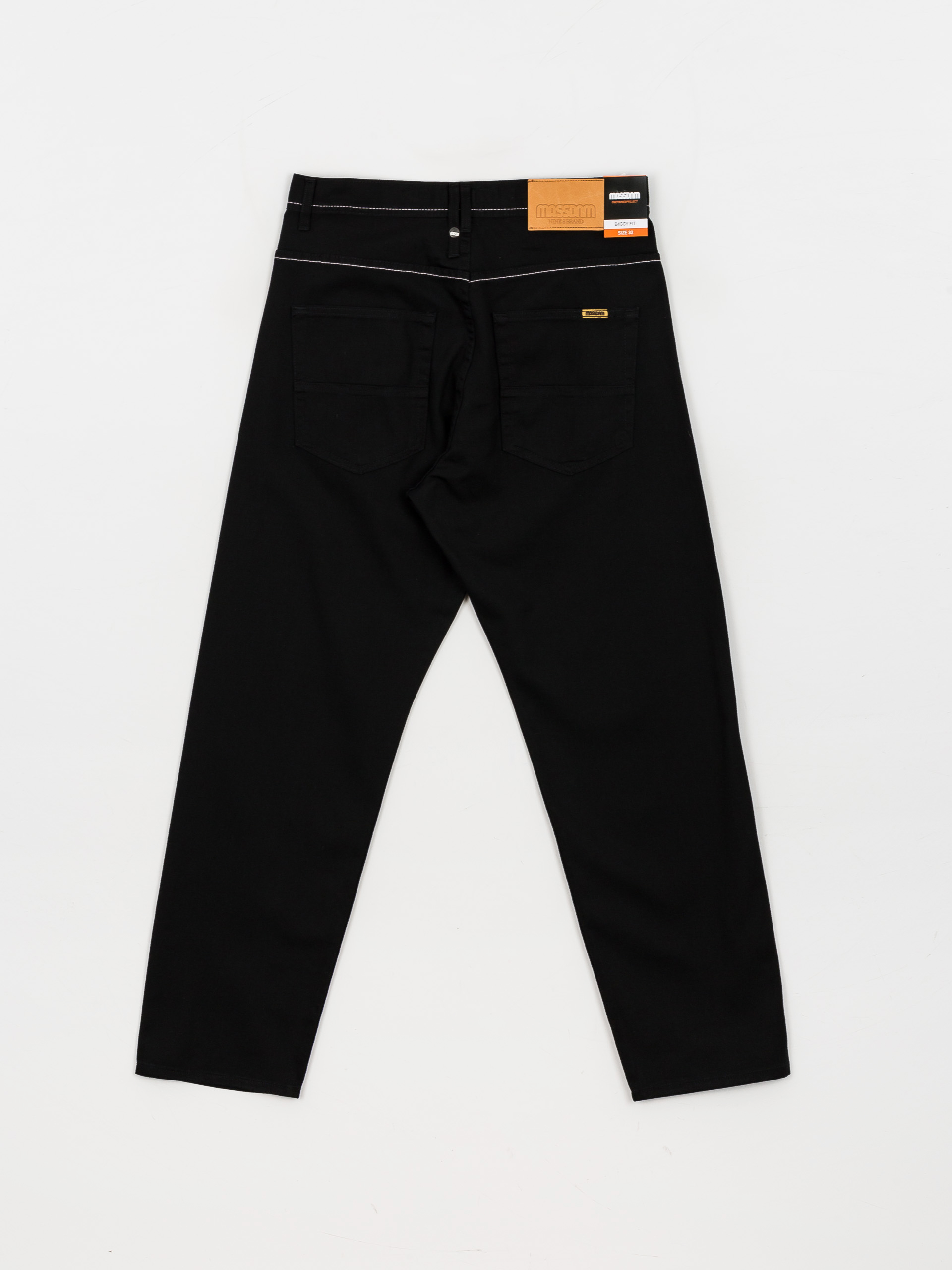 Kalhoty MassDnm Slang Baggy Fit (black)